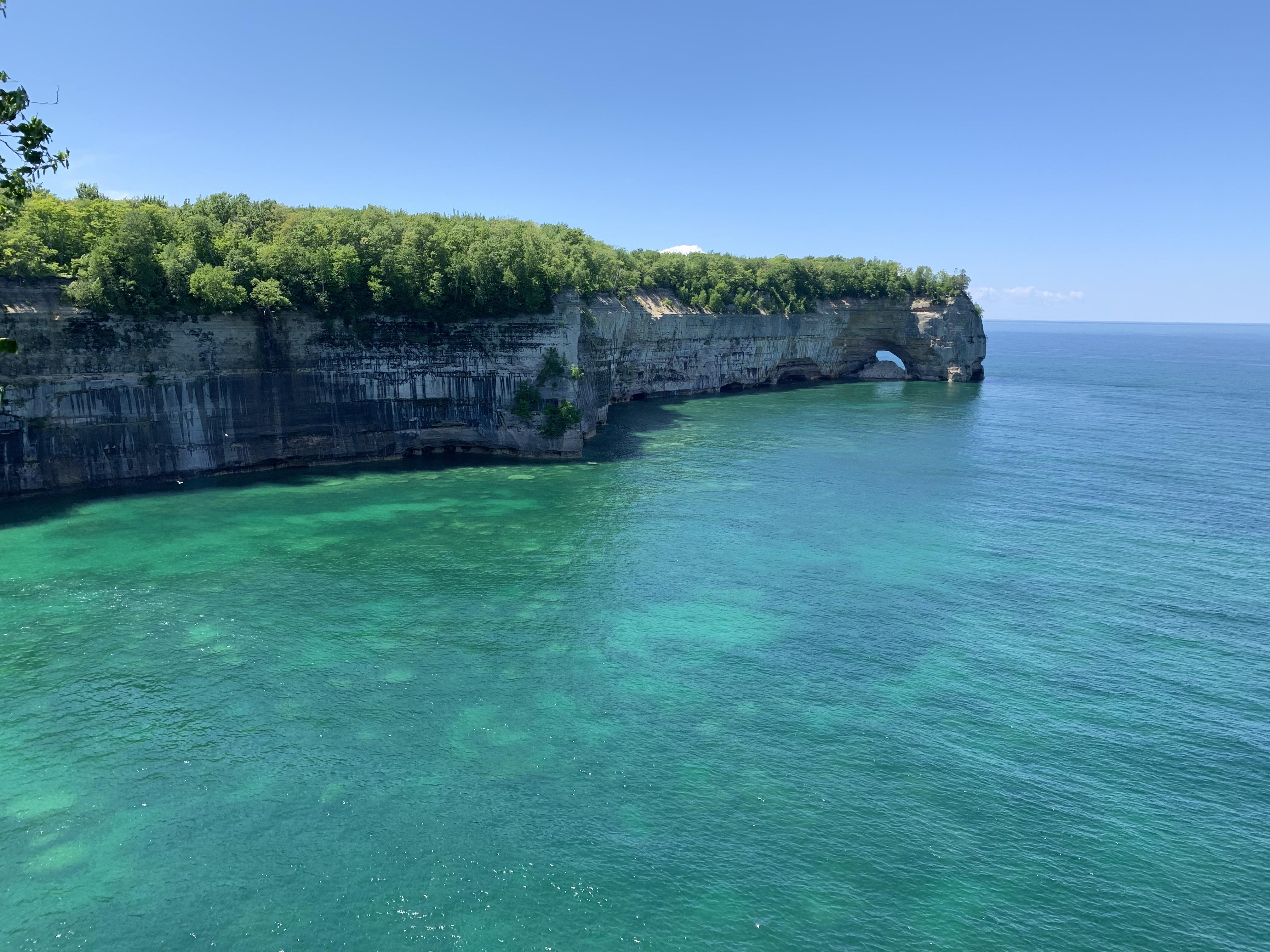 Pictured Rocks National Lakeshore, Michigan’s Upper Peninsula r