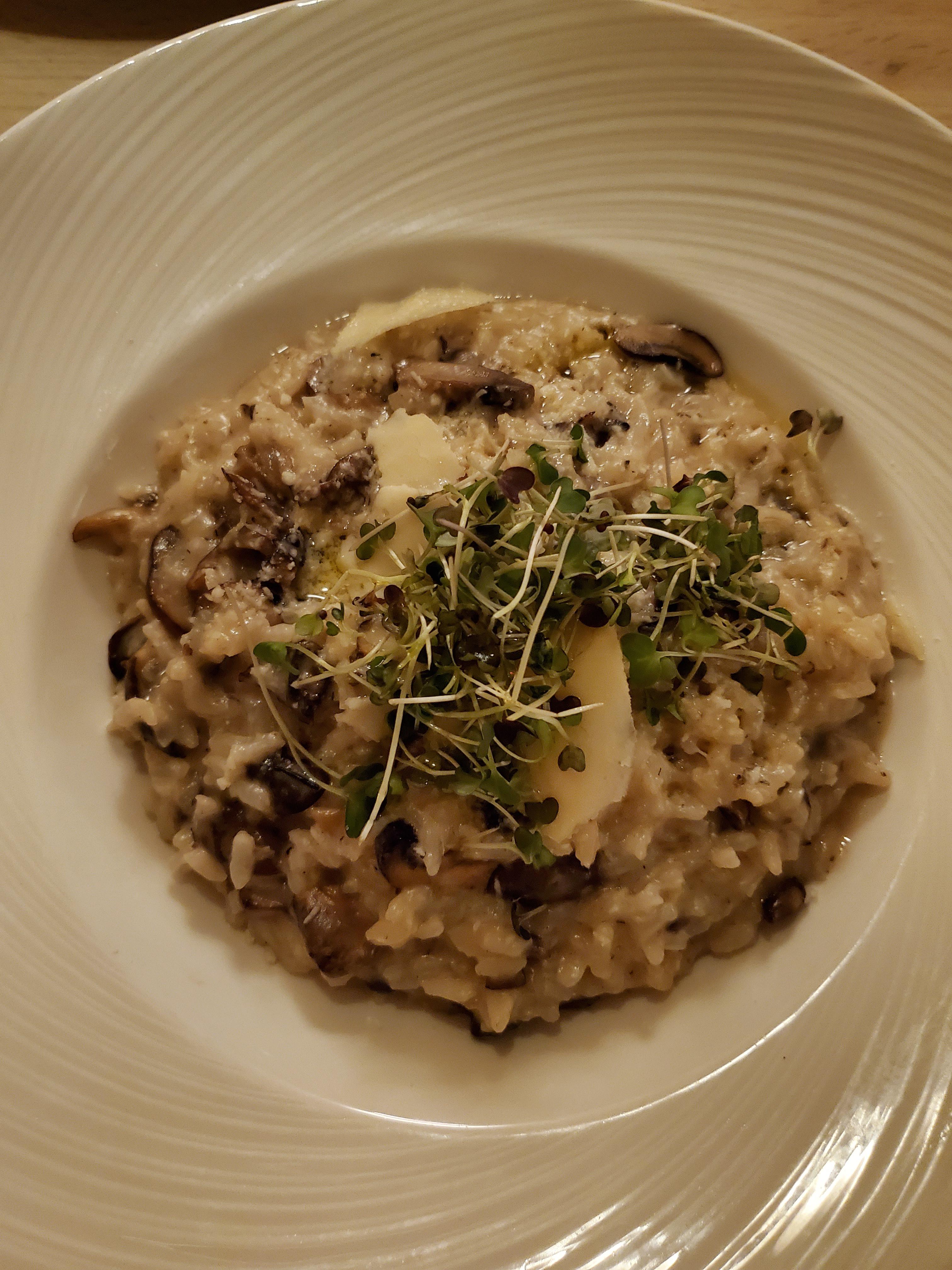 [I ate] Wild Mushroom Parmesan Truffle Risotto r/FoodPorn