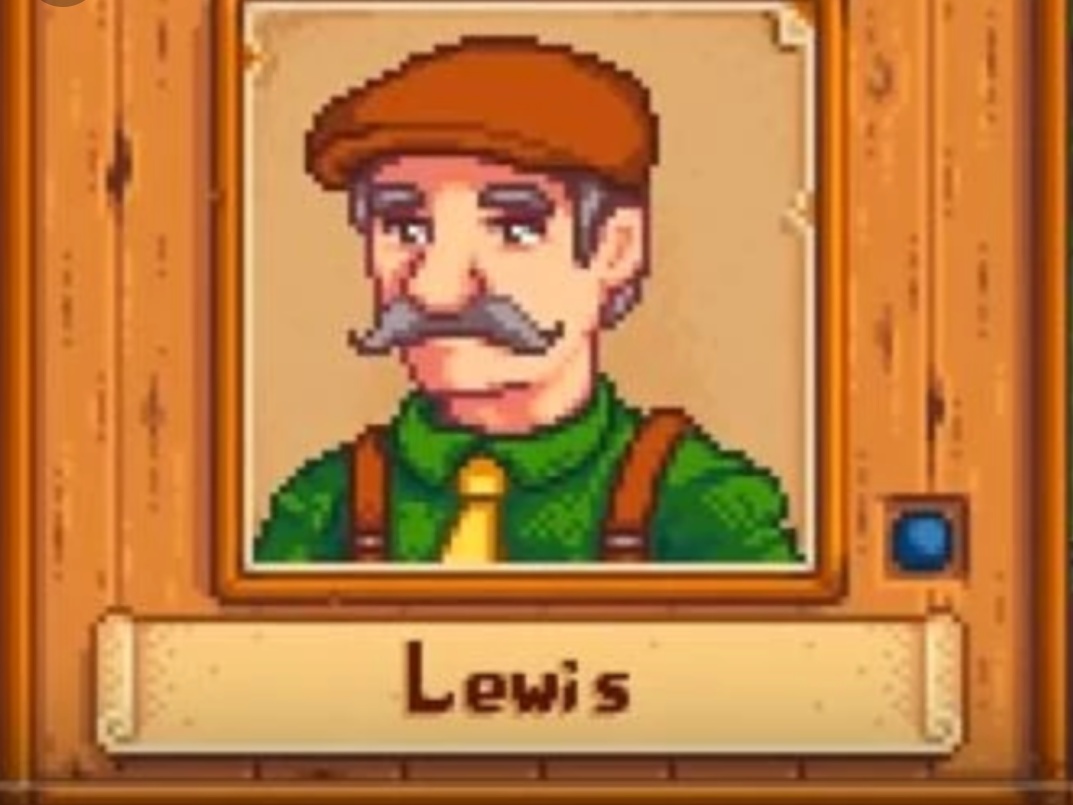 Mayor Lewis fondly reminds me of Robin Williams r/StardewValley