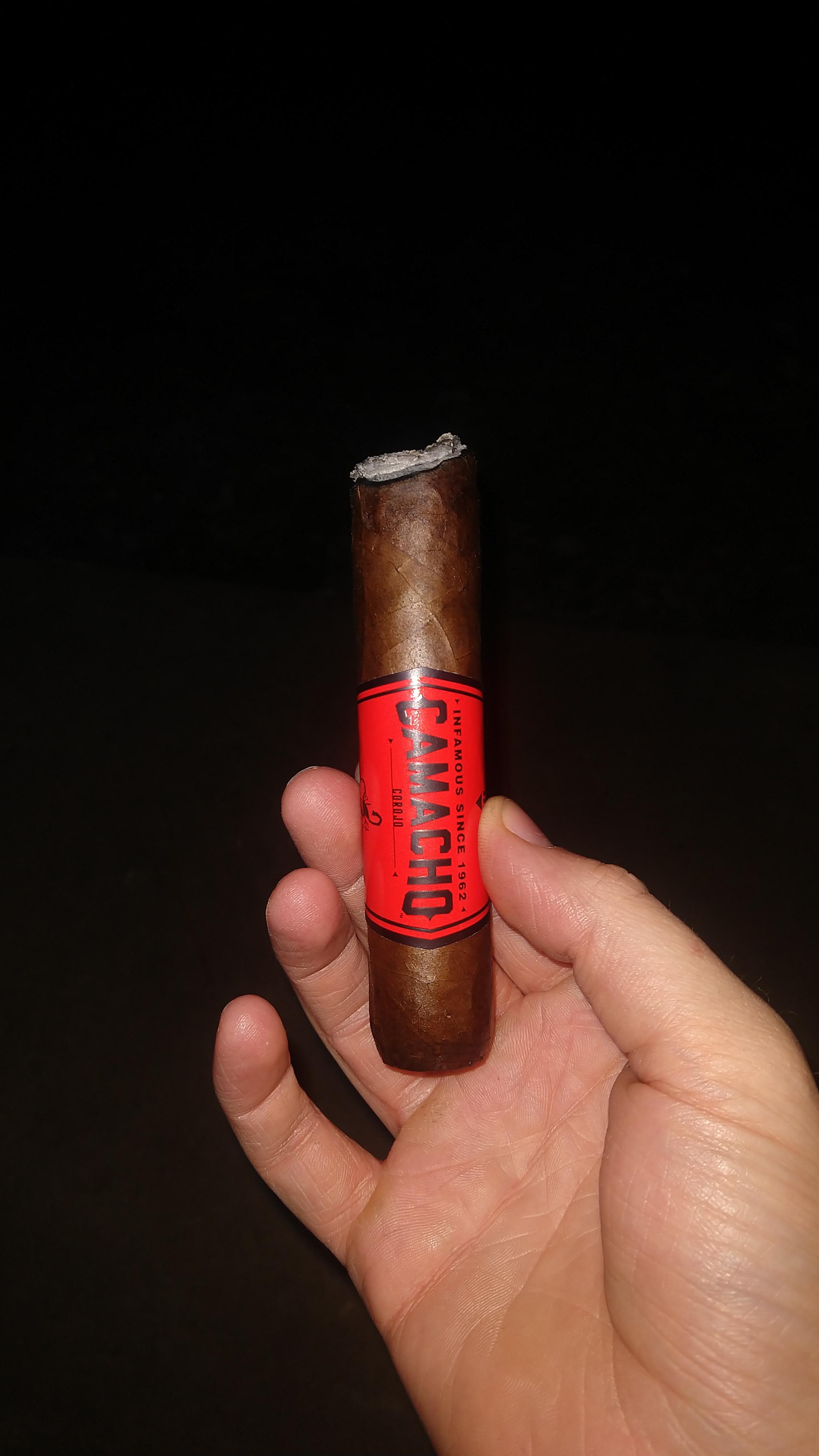 The biggest cigar I've ever smoked. Camacho gordo. r/cigars
