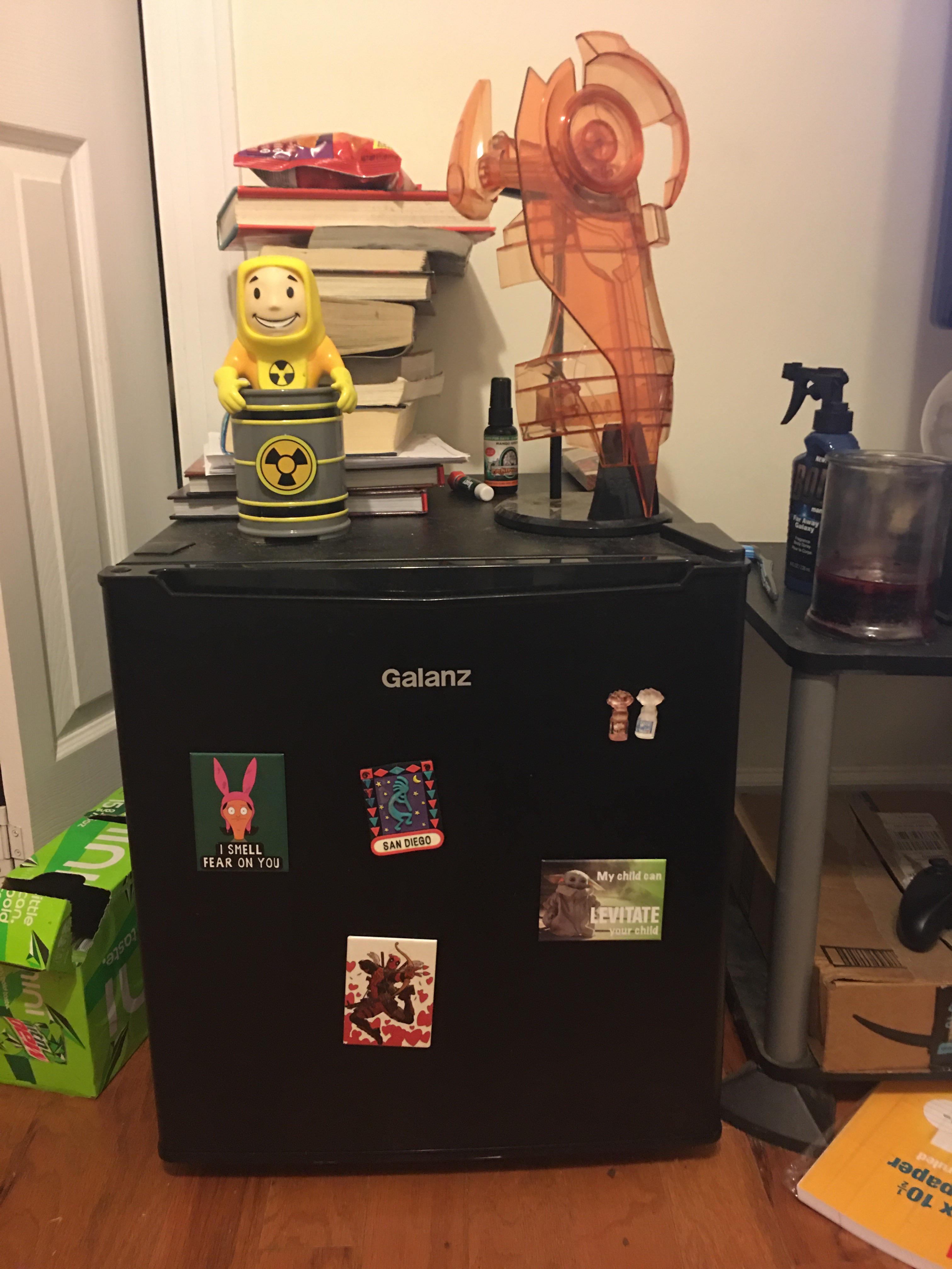 In my previous post I talked about using my minifridge to keep my
