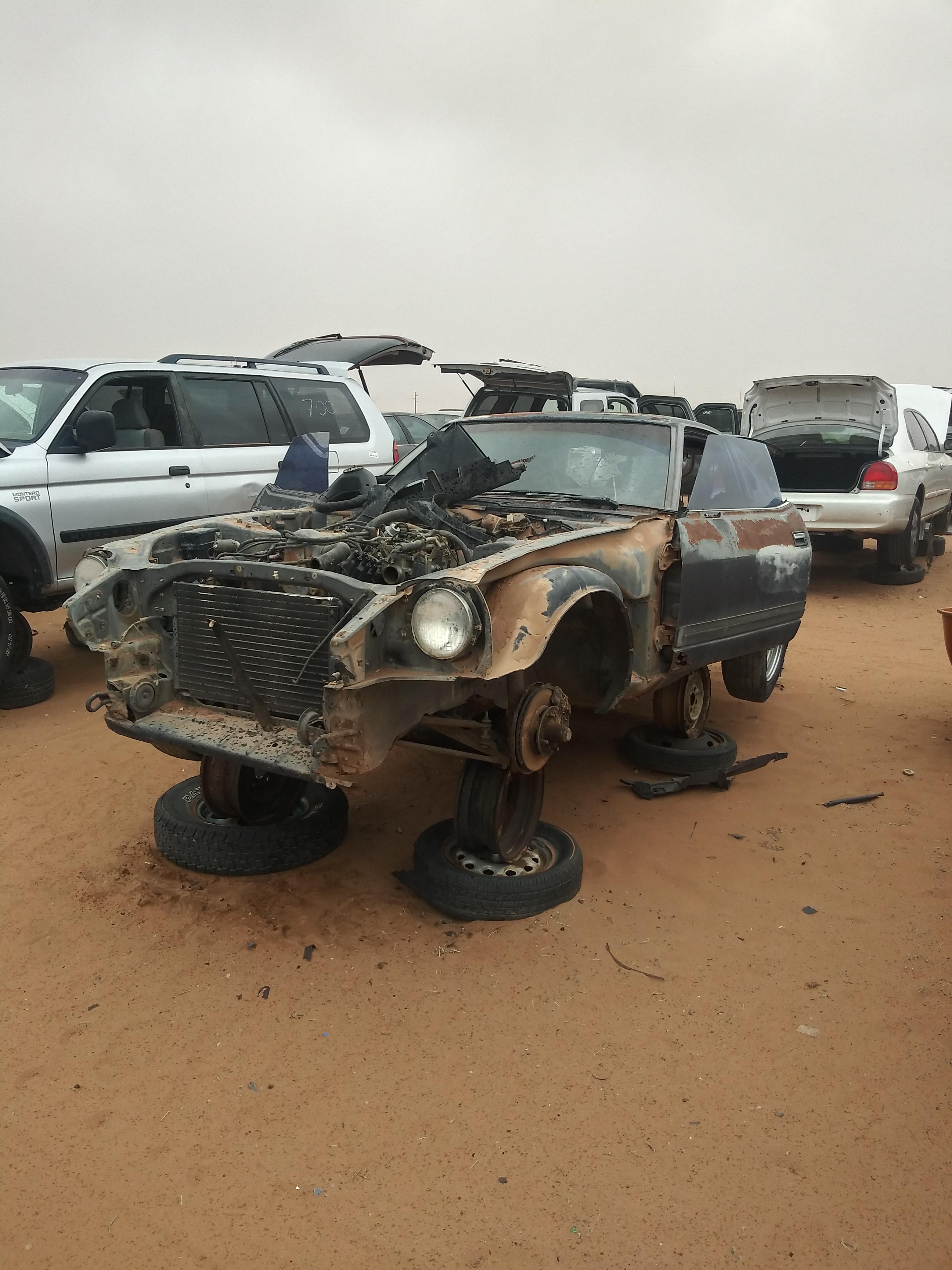 El Paso, TX junk yard r/Datsun