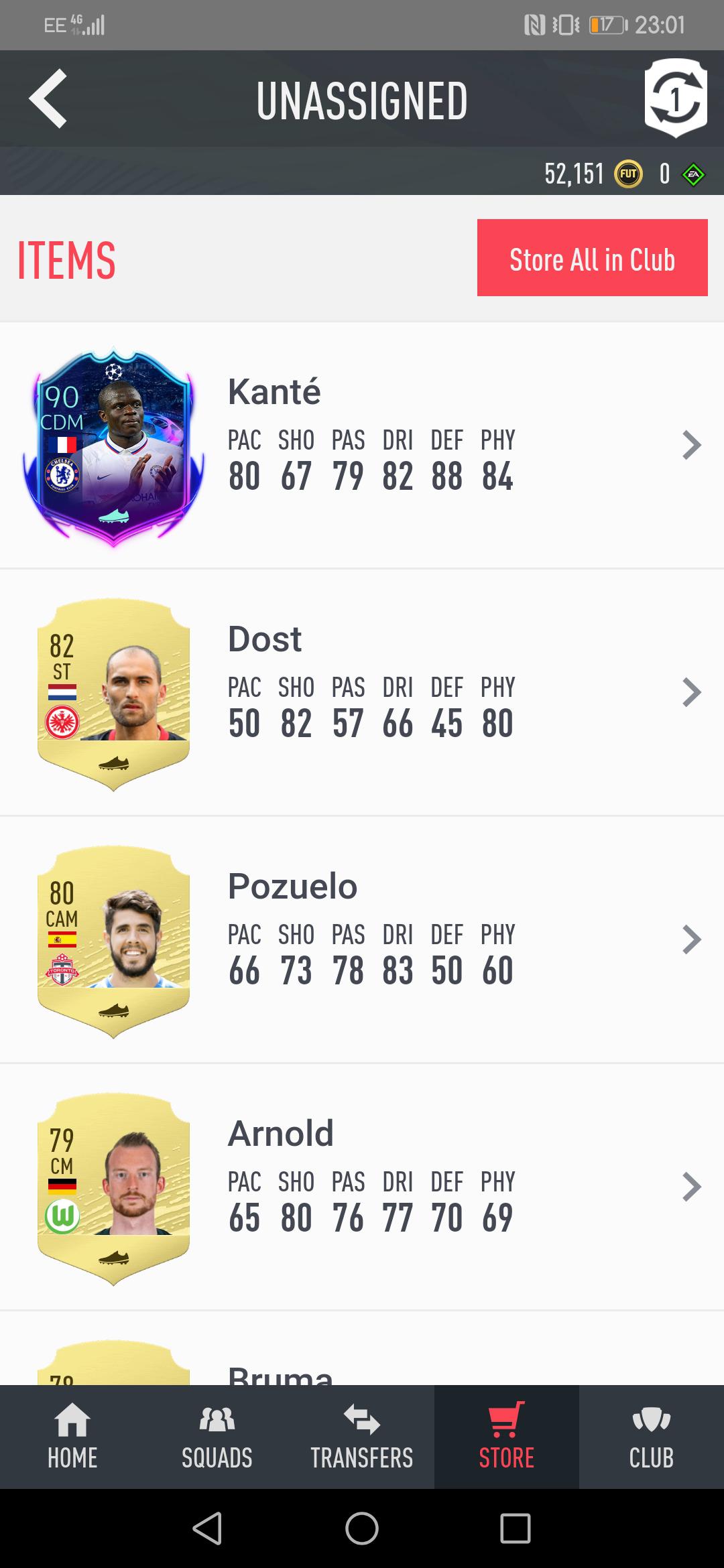 I took a chance on a Rare Player Pack for 50k...think it paid off r