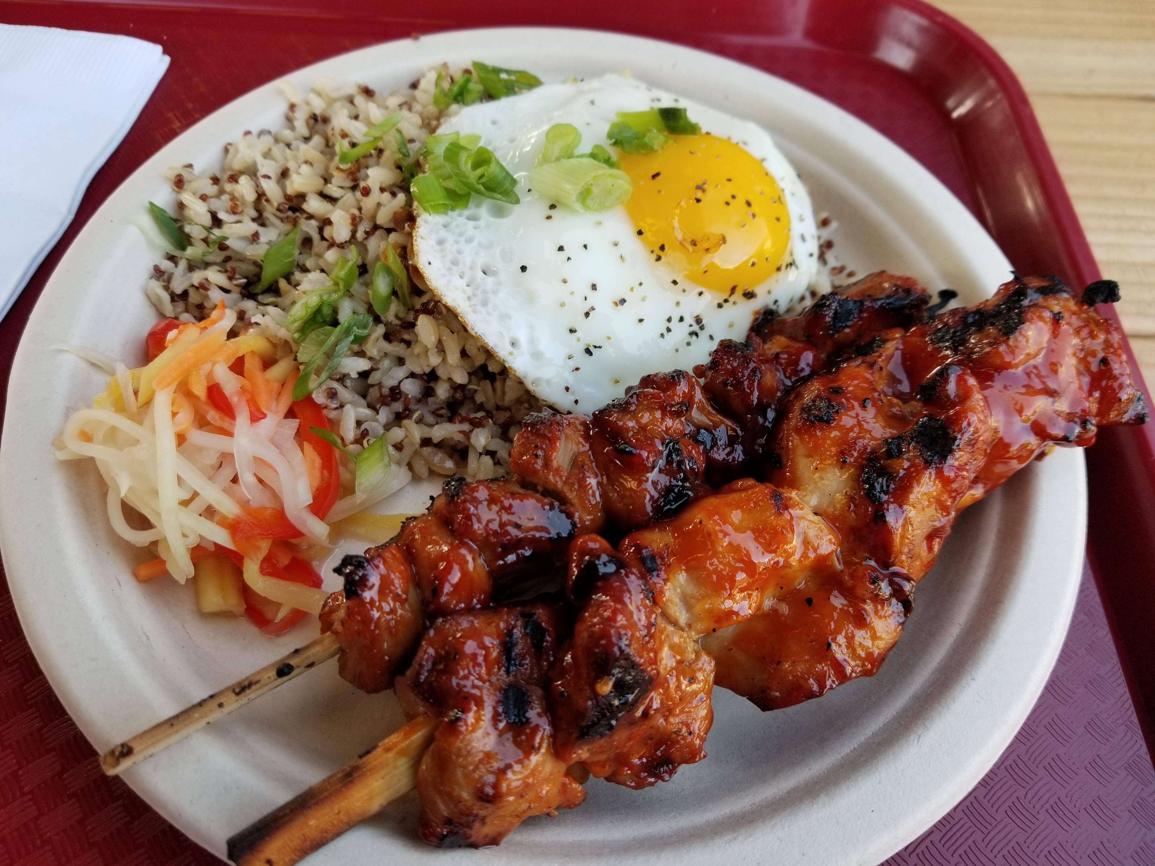 [I ate] Filipino skewer plate r/food