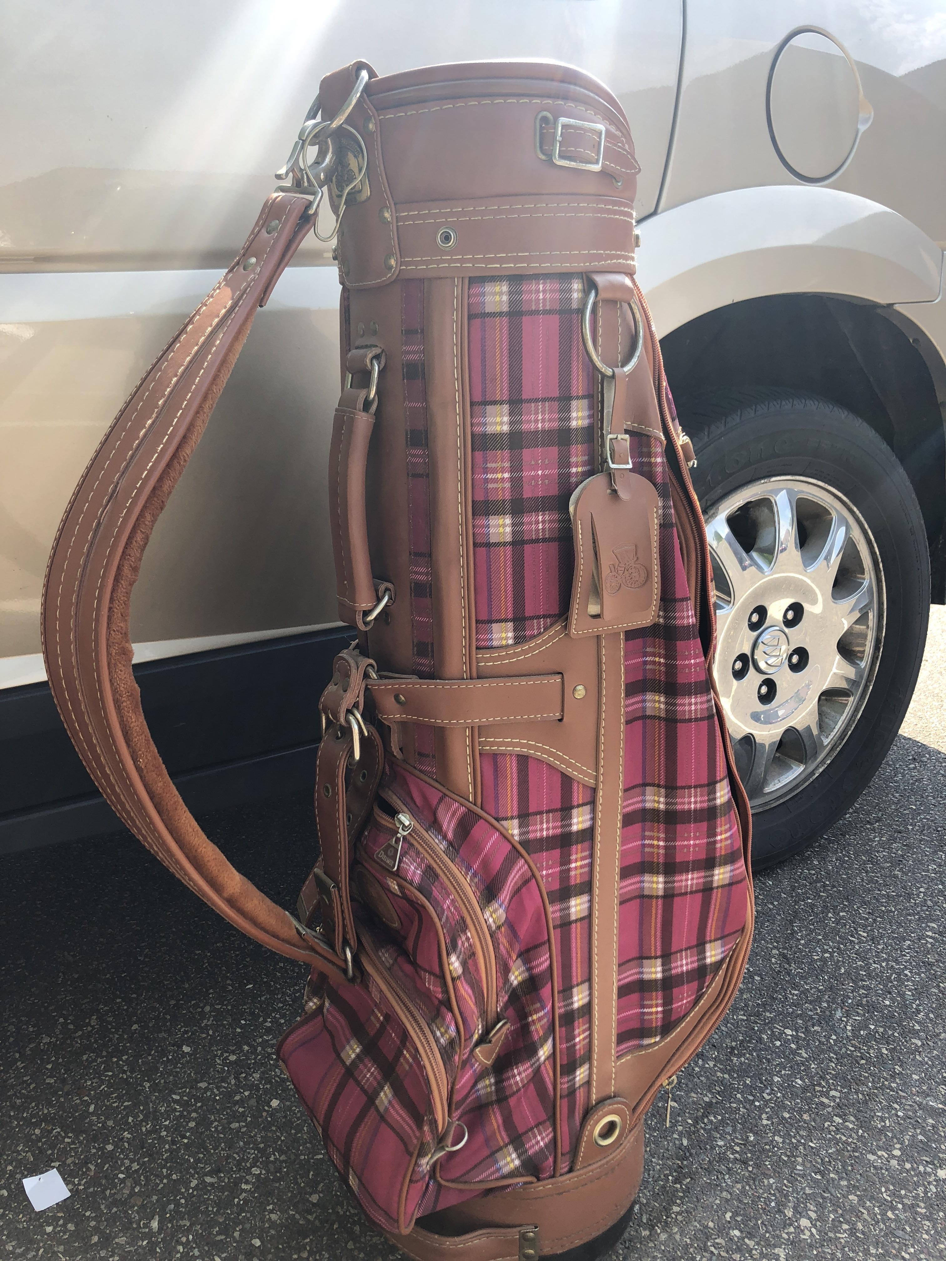 Coach golf bag from the Goodwill Outlet! Always hoped I’d find one. It