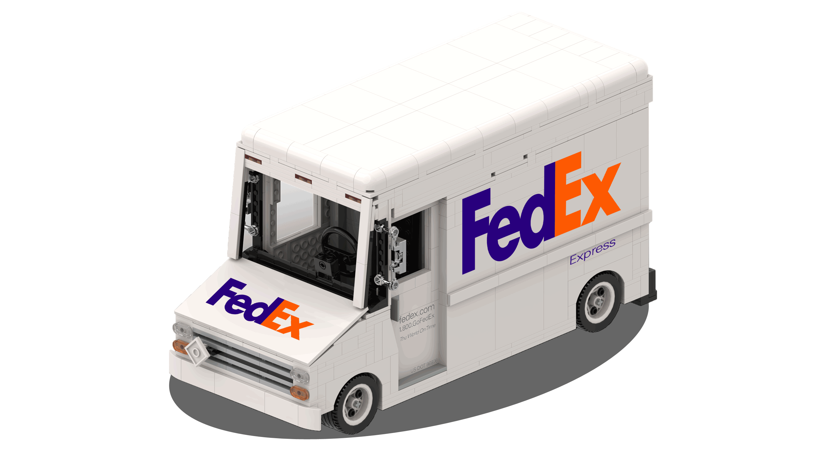 LEGO FedEx! Please consider voting to a real LEGO Set! [Link in