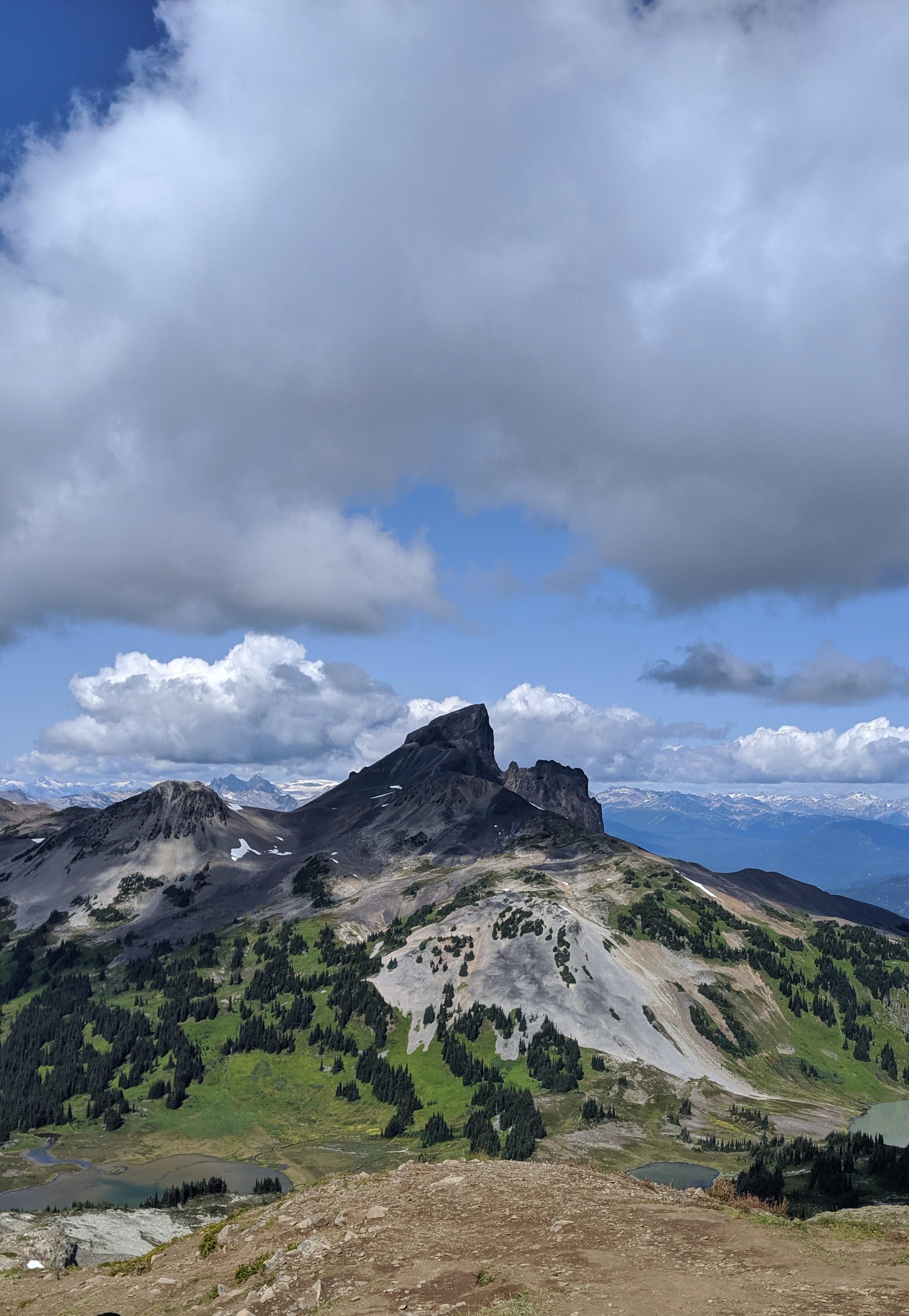 The Black Tusk in Garibaldi Park hiking