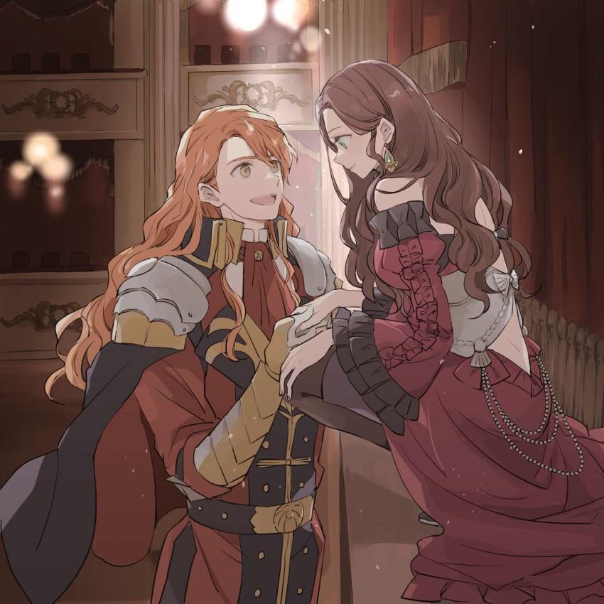 Dorothea and her bee Ferdinand (art by あまがみ) r/FireEmblemThreeHouses