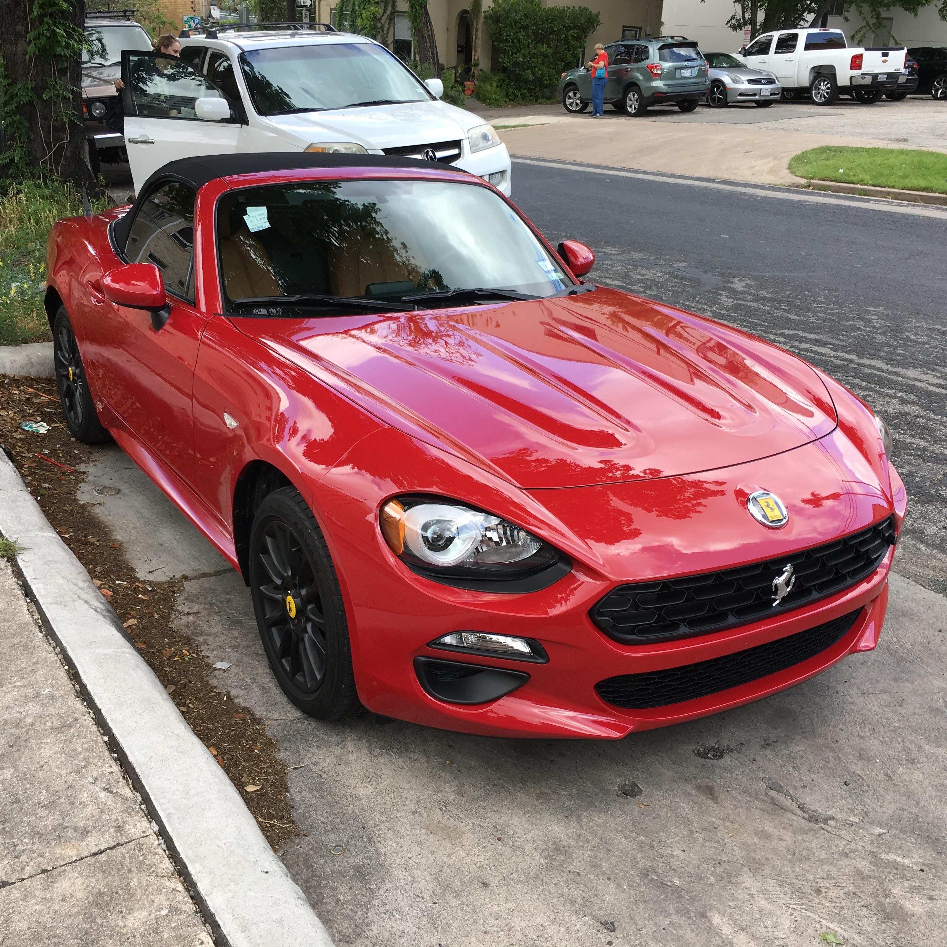 The Elusive Ferrari 124 Spider Shitty_Car_Mods