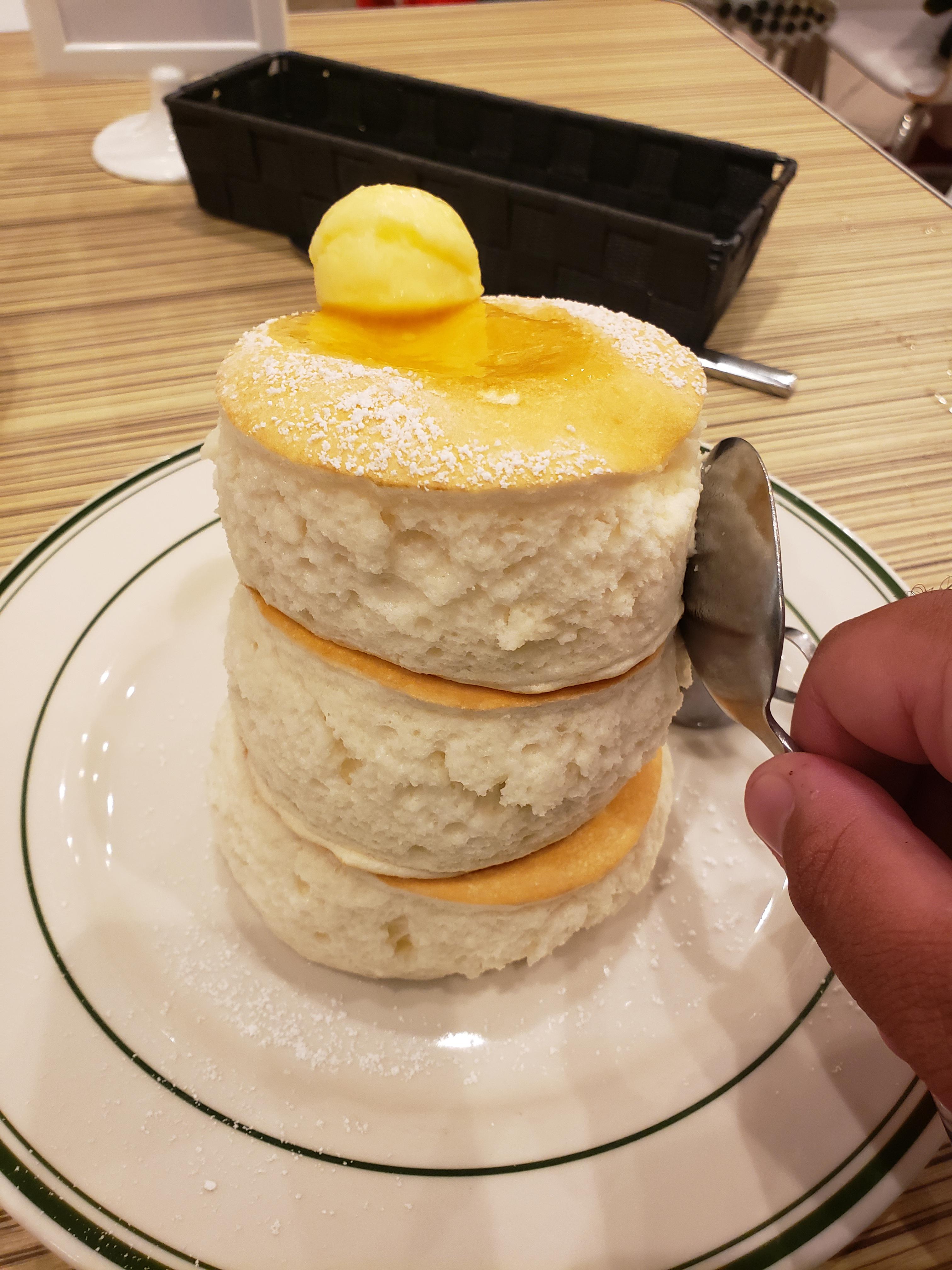 Souffle pancakes from The Gram, San Francisco r/JapaneseFood