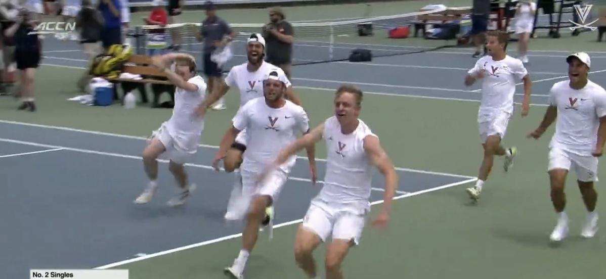 University of Virginia Wins the 2022 NCAA Men's Tennis National