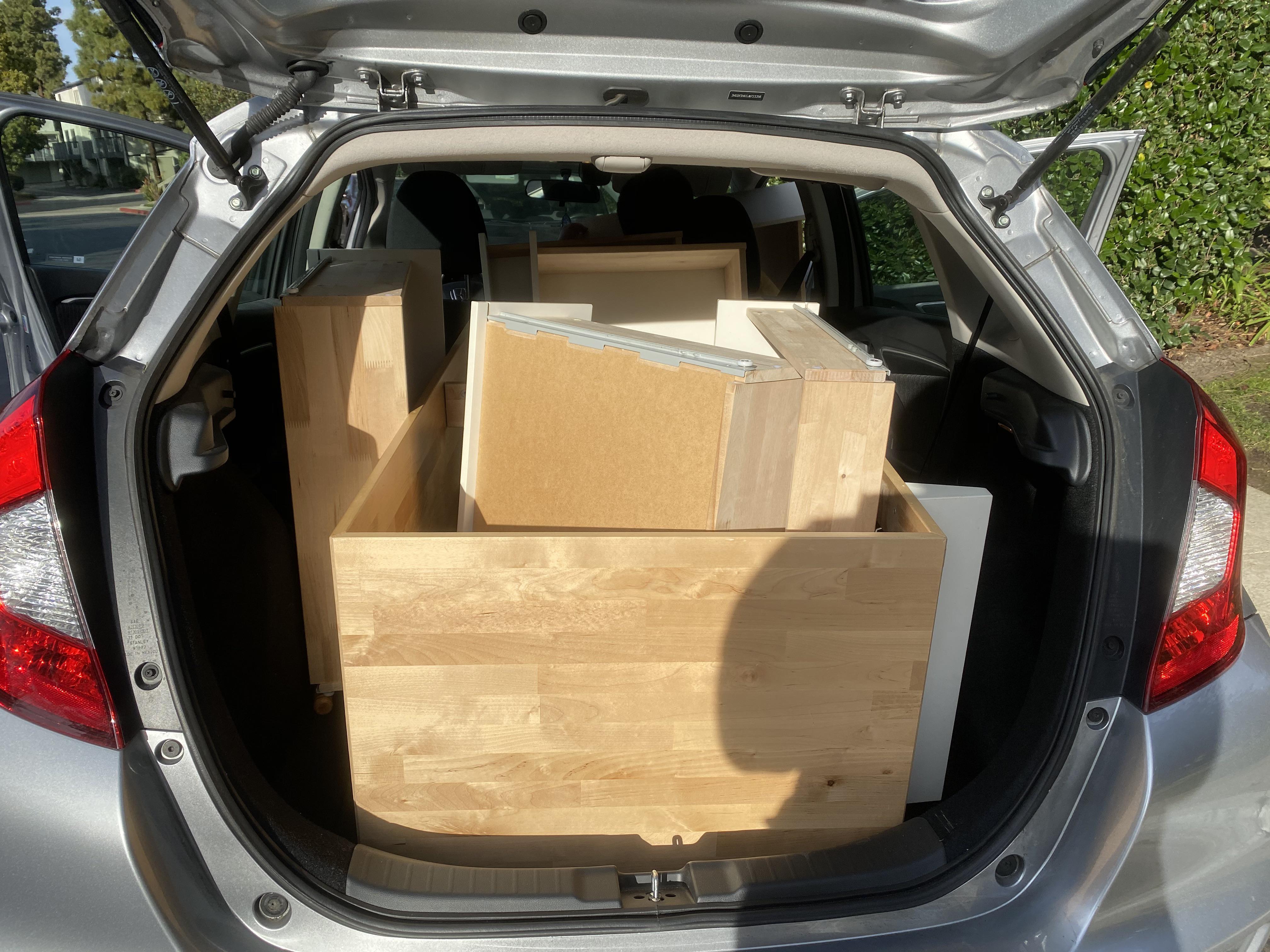 I was super surprised but I was able to fit a 58 inch 6 drawer dresser