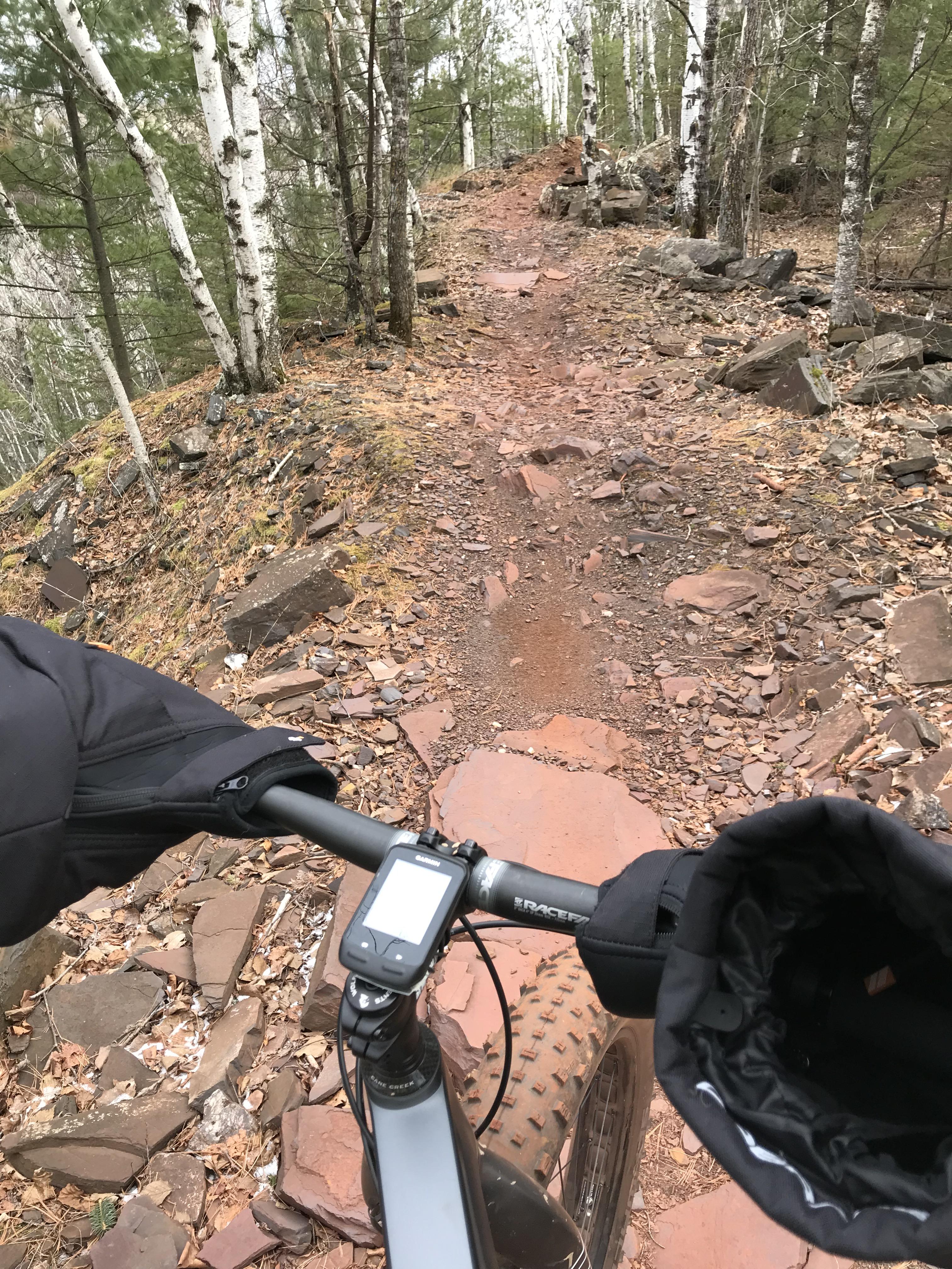 Cuyuna Red, Cuyuna Lakes area, Central MN. r/fatbike