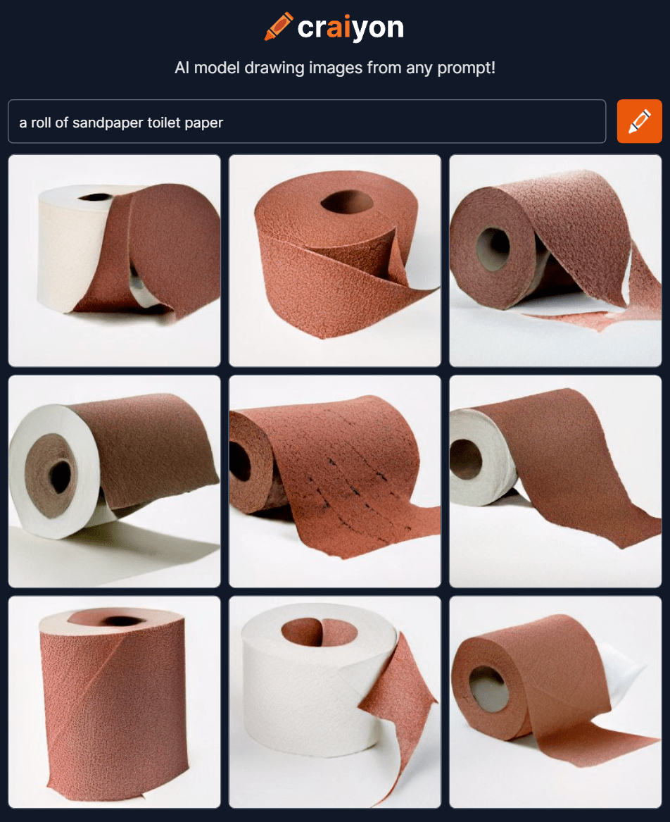 A roll of sandpaper toilet paper r/weirddalle