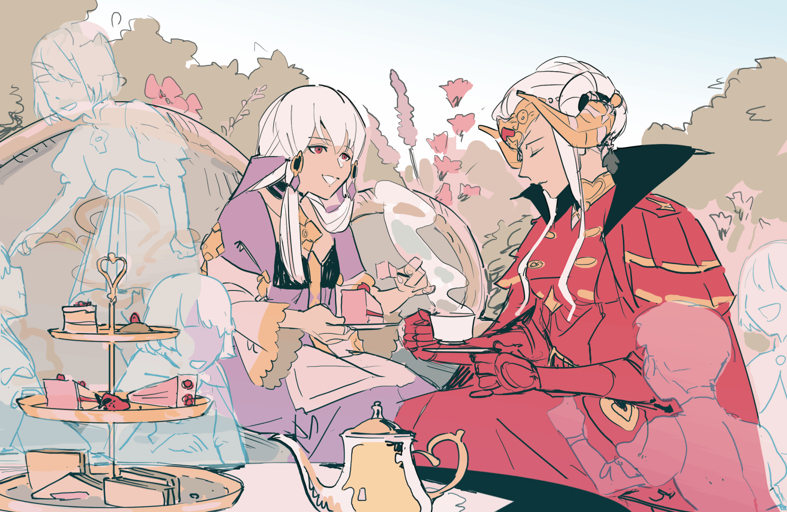 Edelgard and Lysithea r/Edelgard