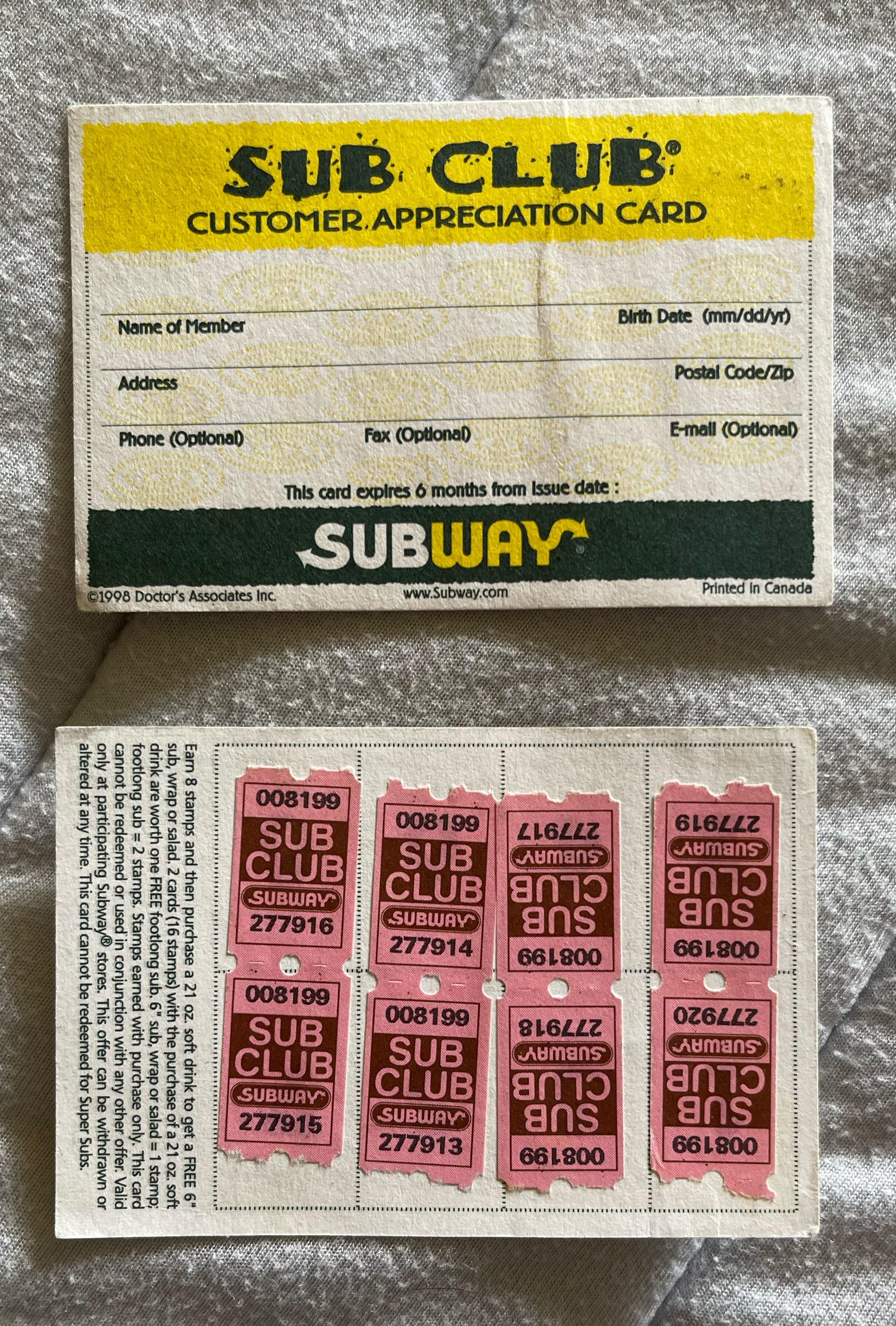 Sub Club Subway r/nostalgia
