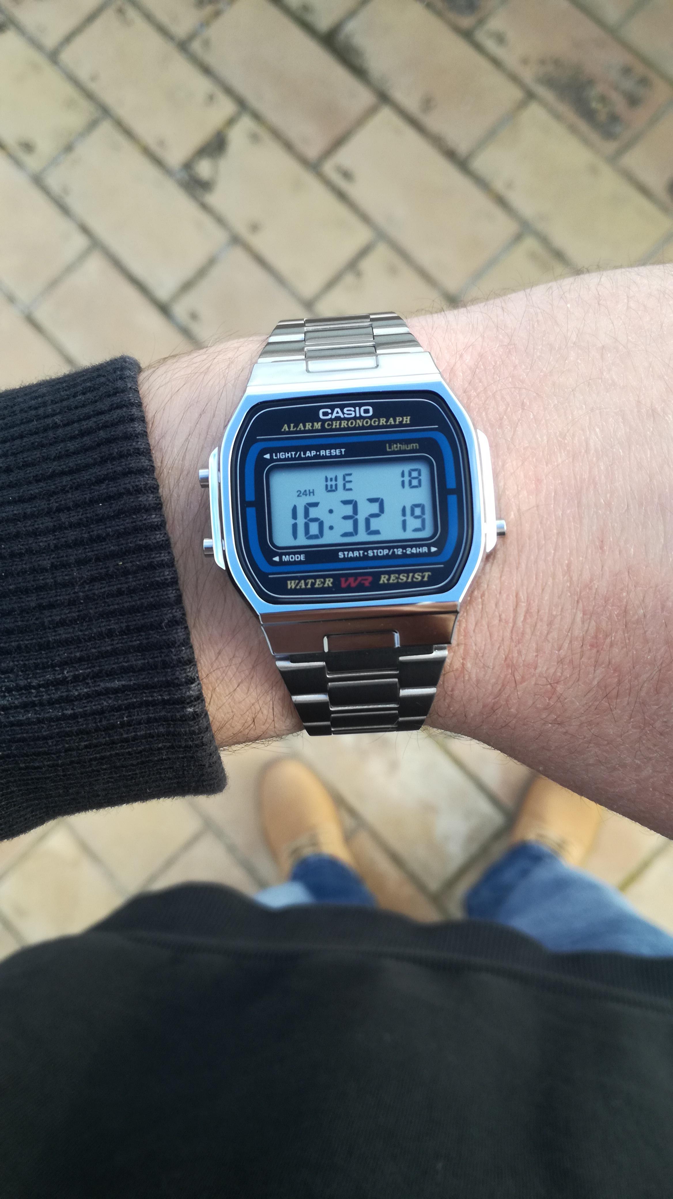 [Casio] Picked up the A164WA1VES Casio, an inexpensive reliable piece