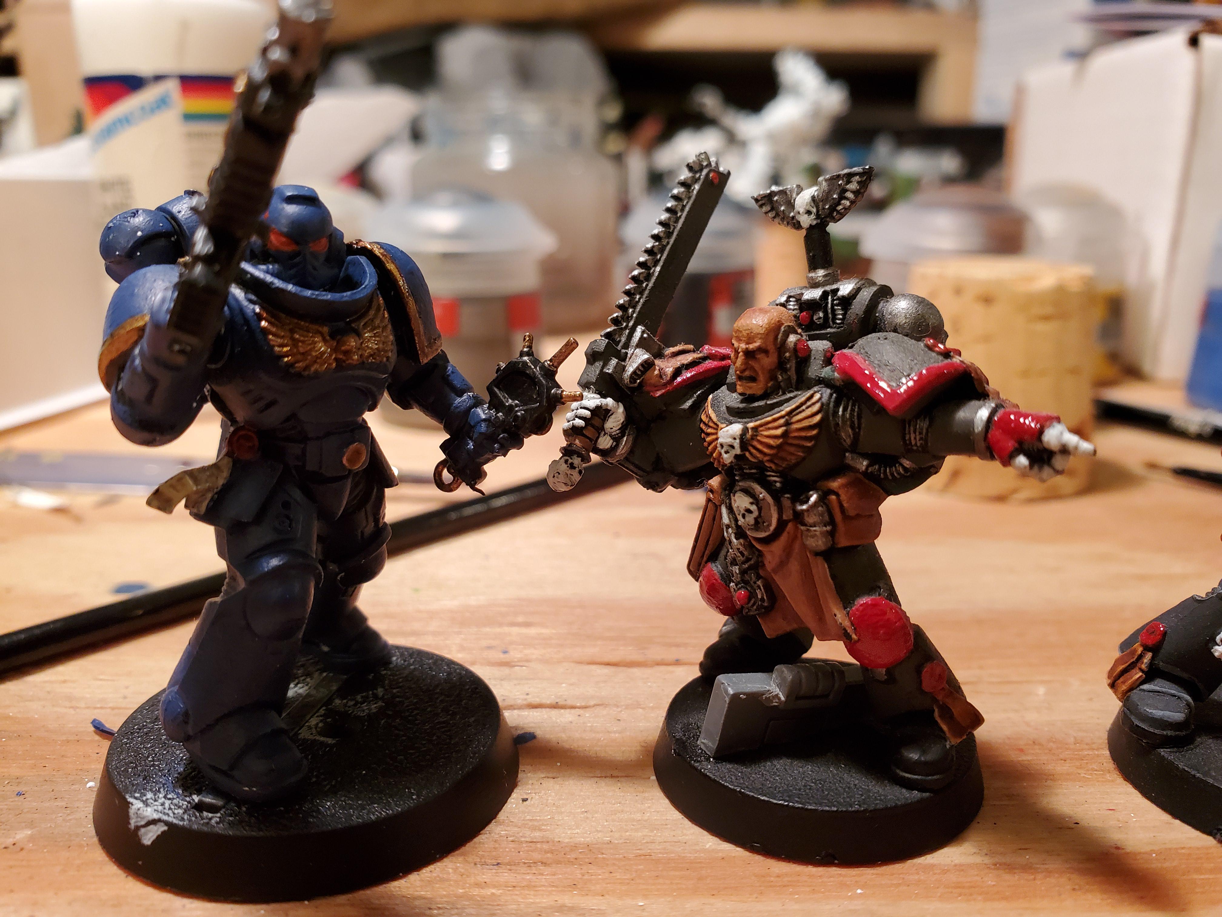 Got some minis at a local store that runs 40K every now and then