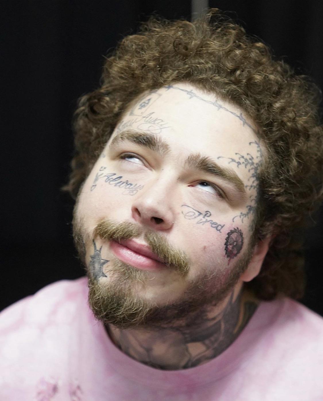 New slaw blade tattoo PostMalone