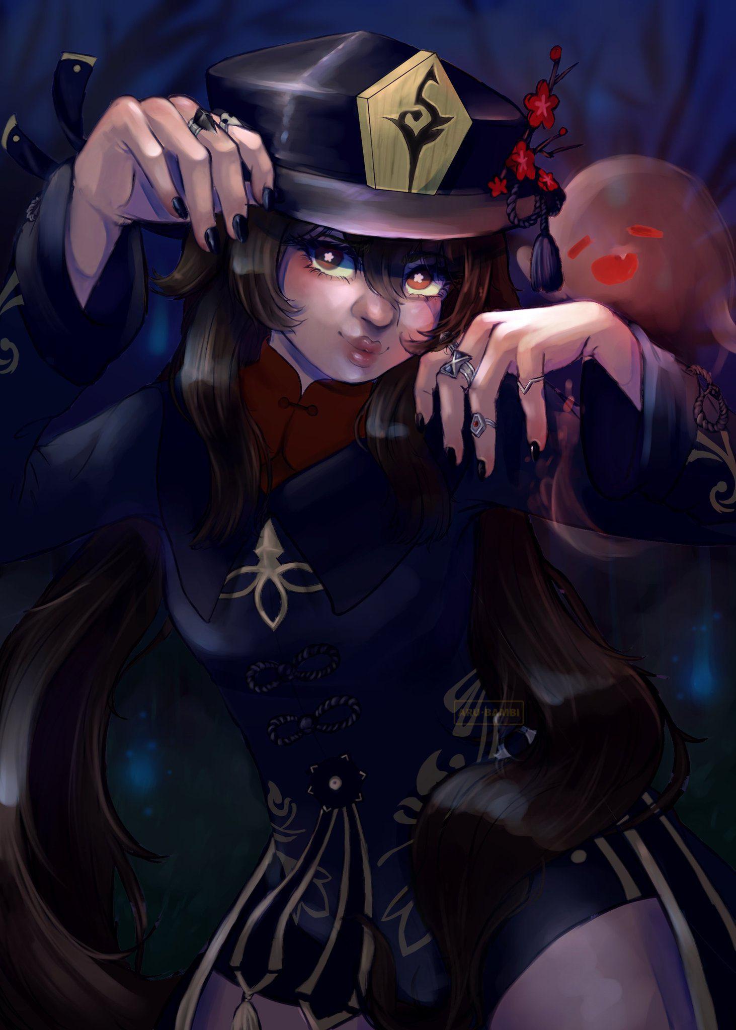 It's the 77th director of the wangsheng funeral parlor herself, Hu Tao