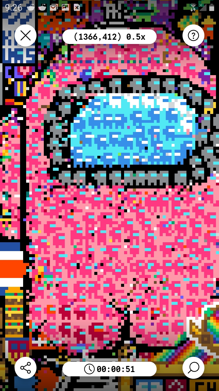 Among Us r/place