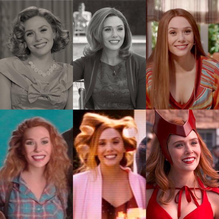 Wanda’s beautiful smile through the decades... r/WANDAVISION