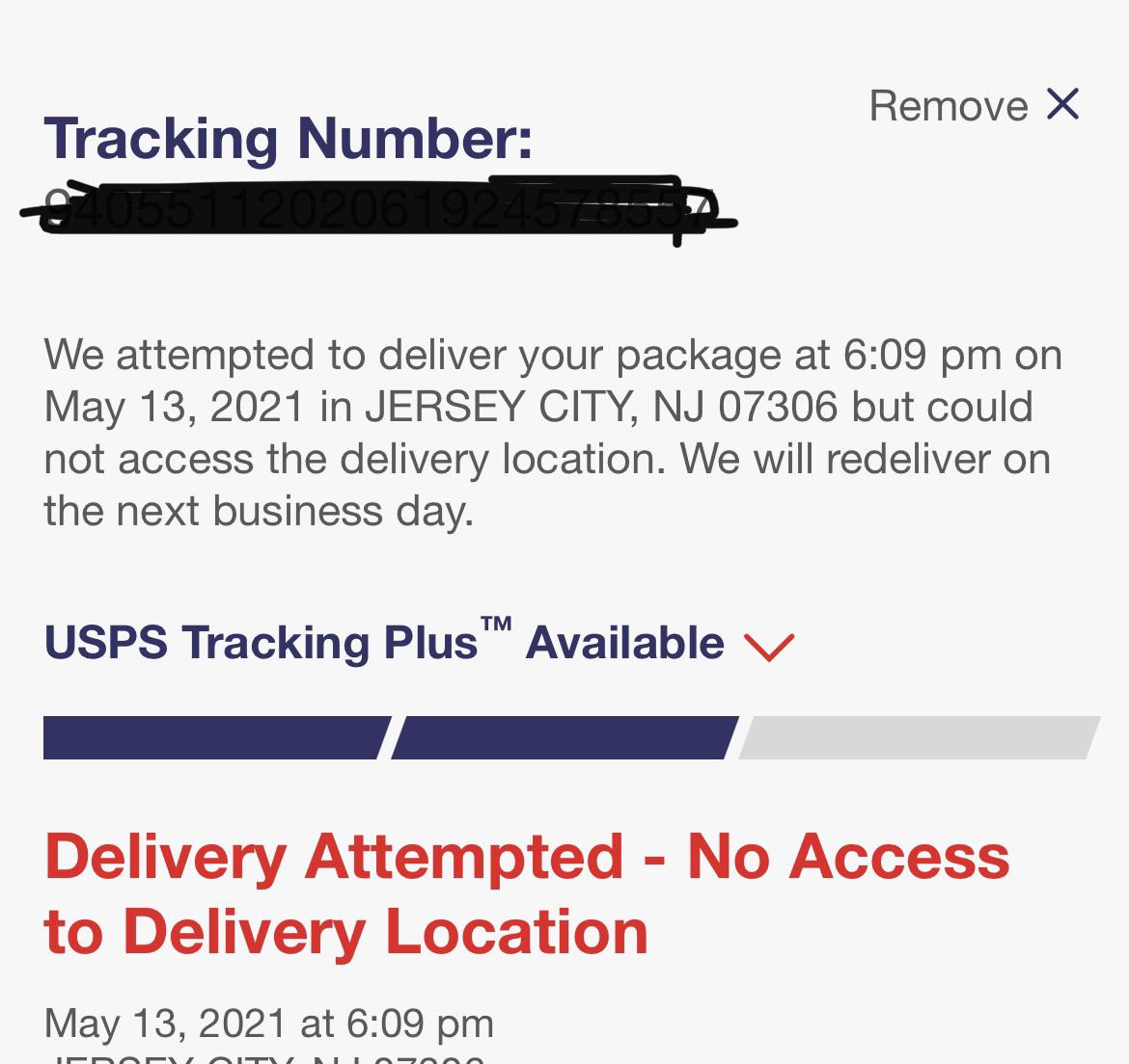 Tell us the truth, dear sweet USPS delivery persons, what attempts were