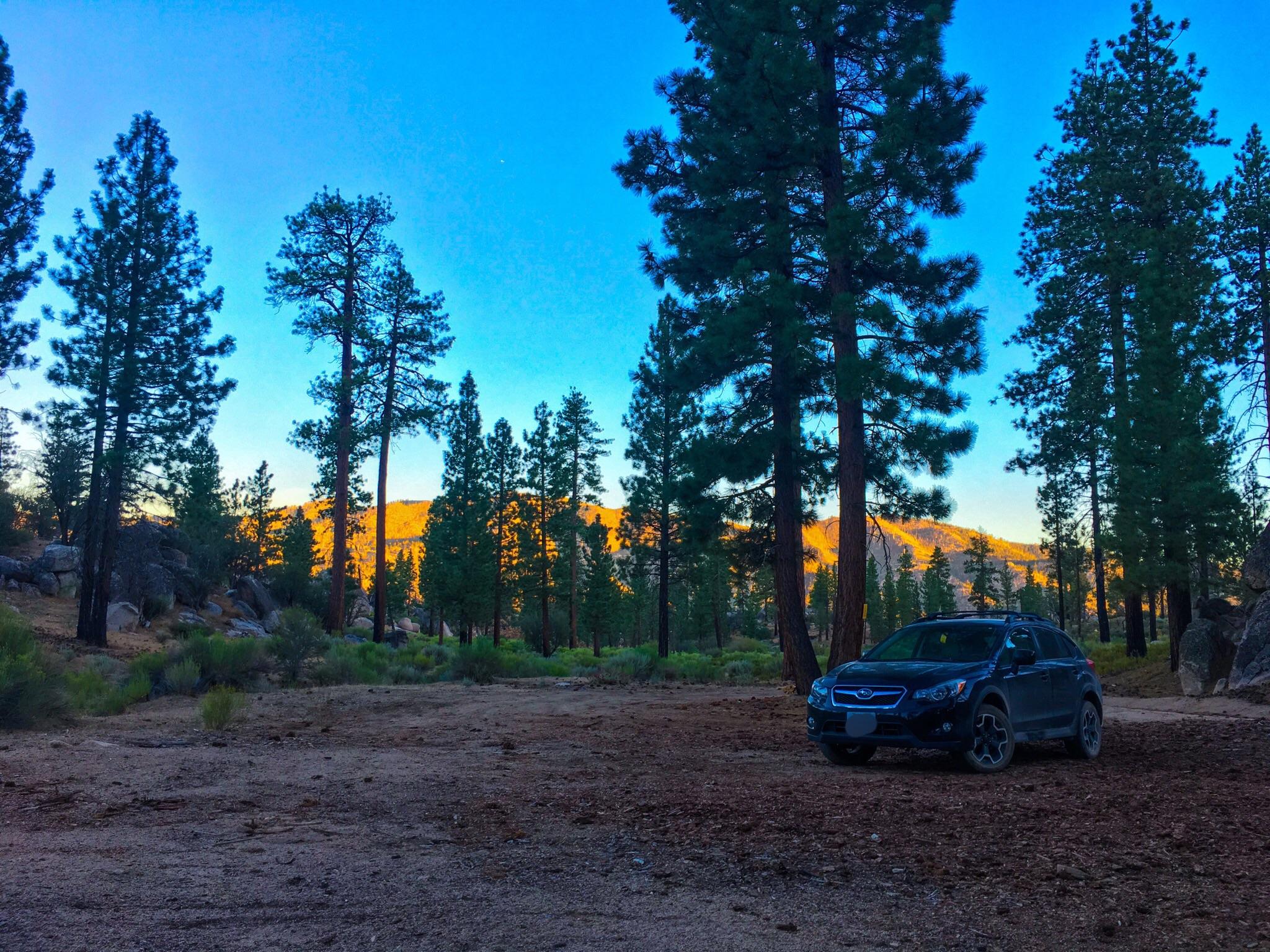 The off road trails outside of Big Bear, CA are perfect for