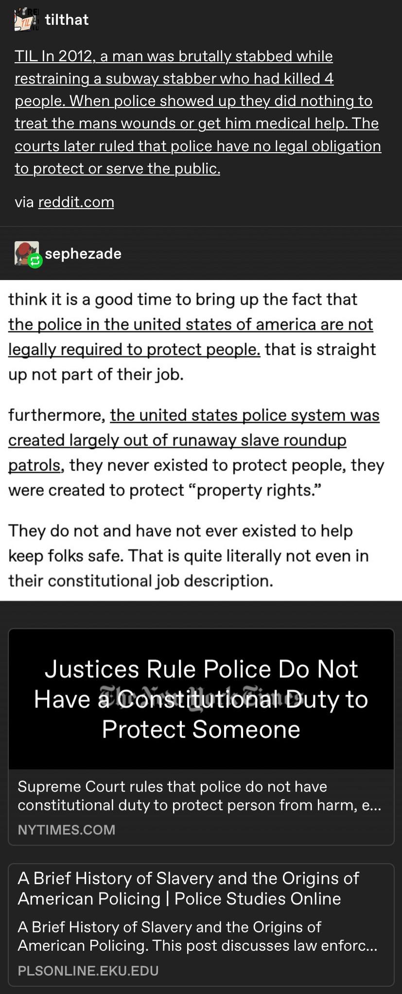 Important to know, considering what’s happening in America right now