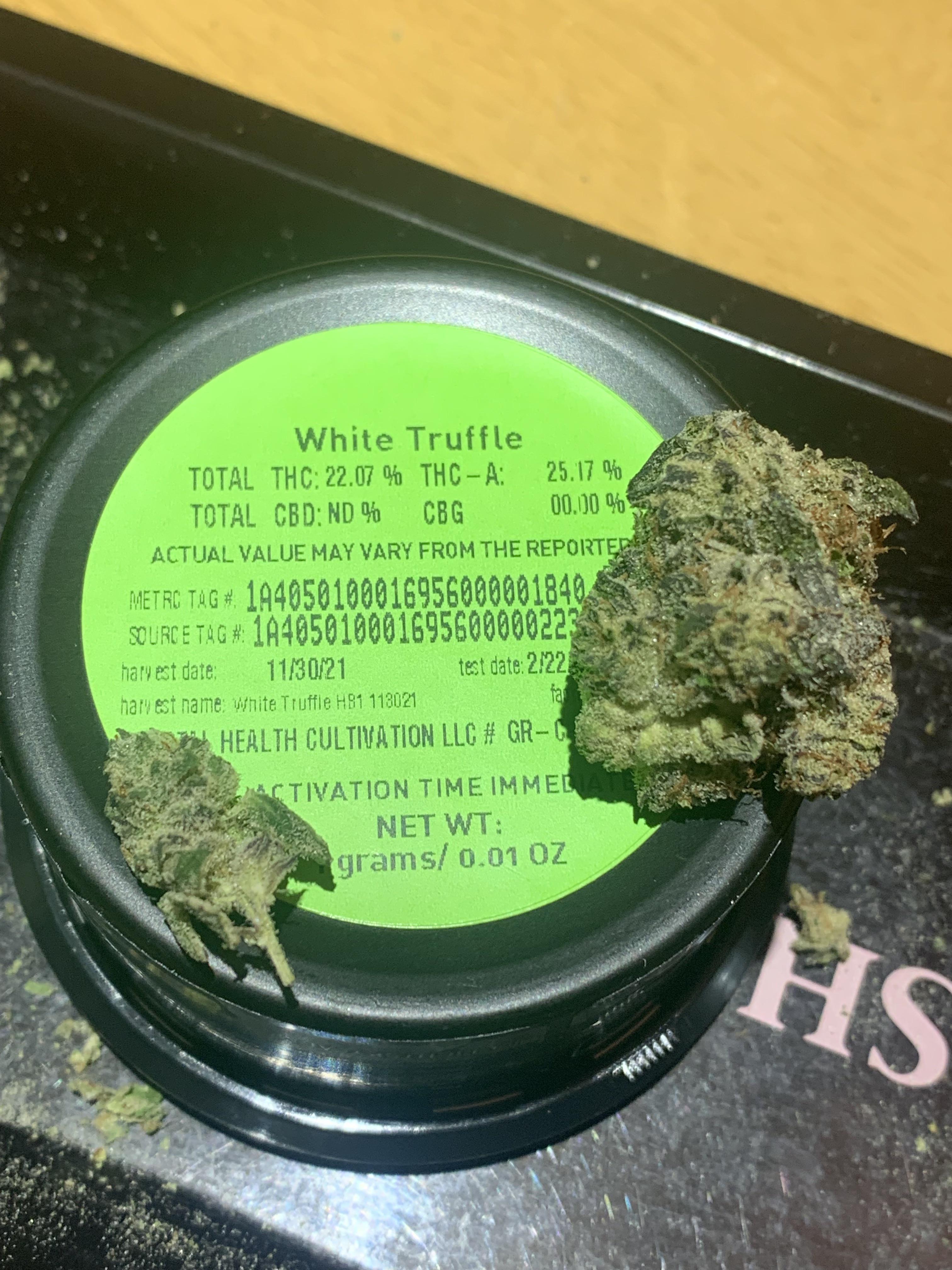 Light Sky Farms White Truffle. This is a very pleasant experience if