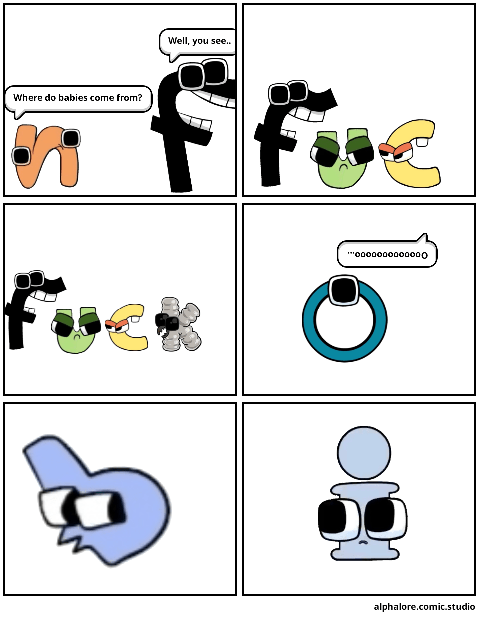 If alphabet lore had curse words... r/alphabetfriends