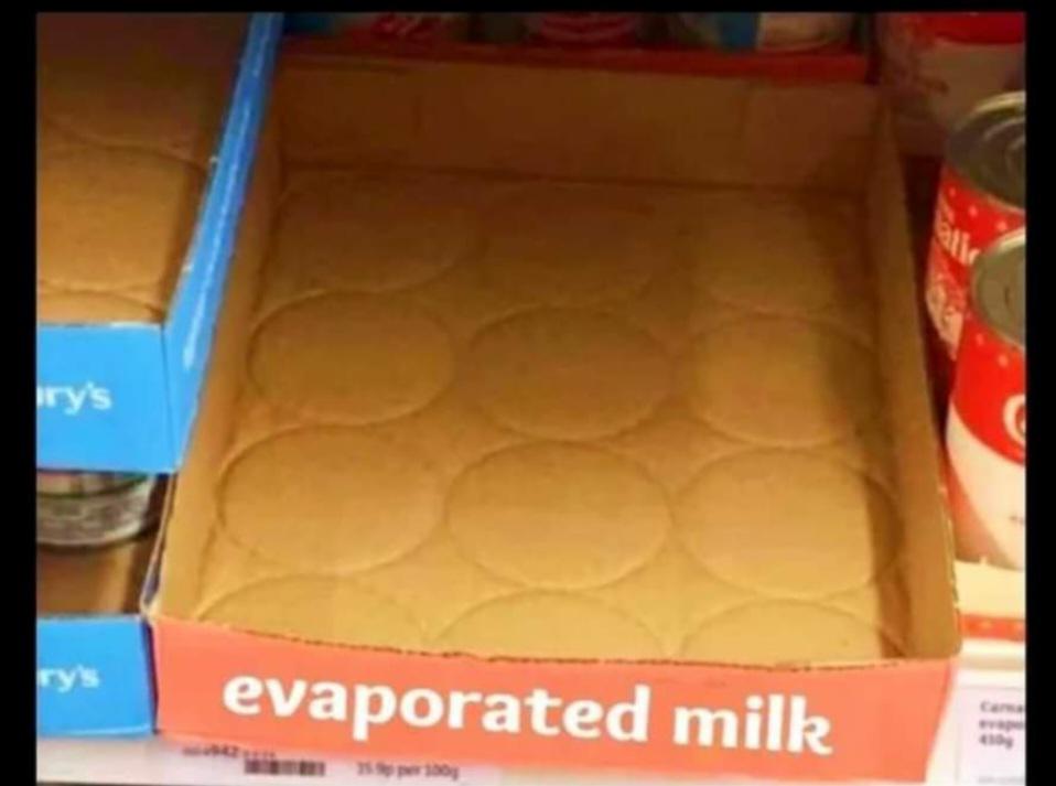 evaporated milk funny