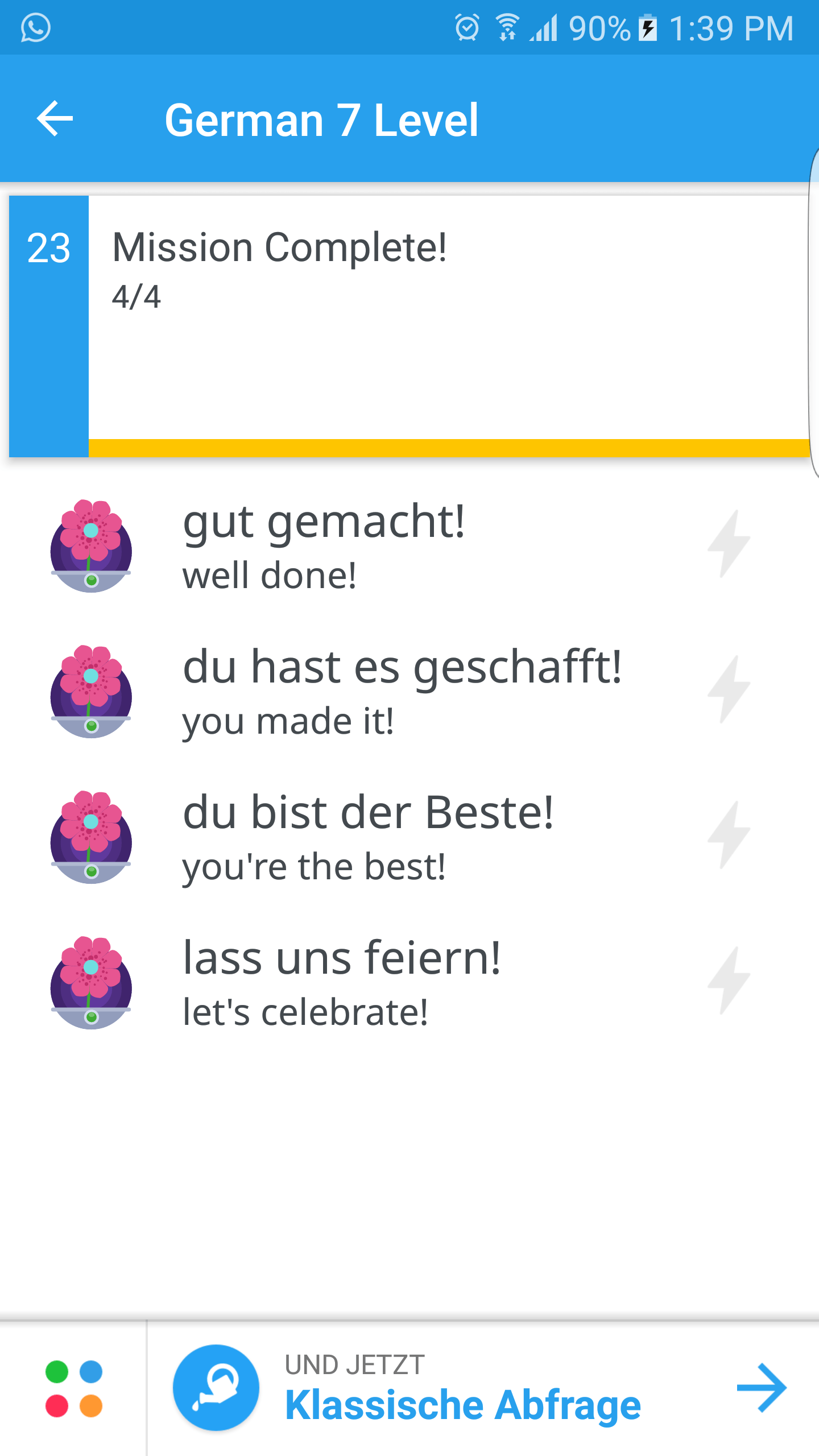After two years, I have finally finished all 7 official German courses