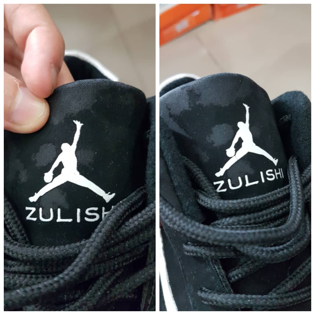 Found this hilarious knockoff Air Jordan logo which got me laughing r