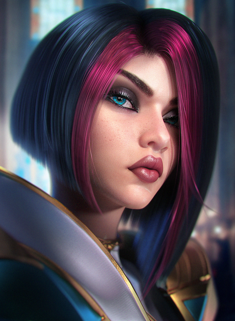 Fiora fanart by Sevenbees r/FioraMains