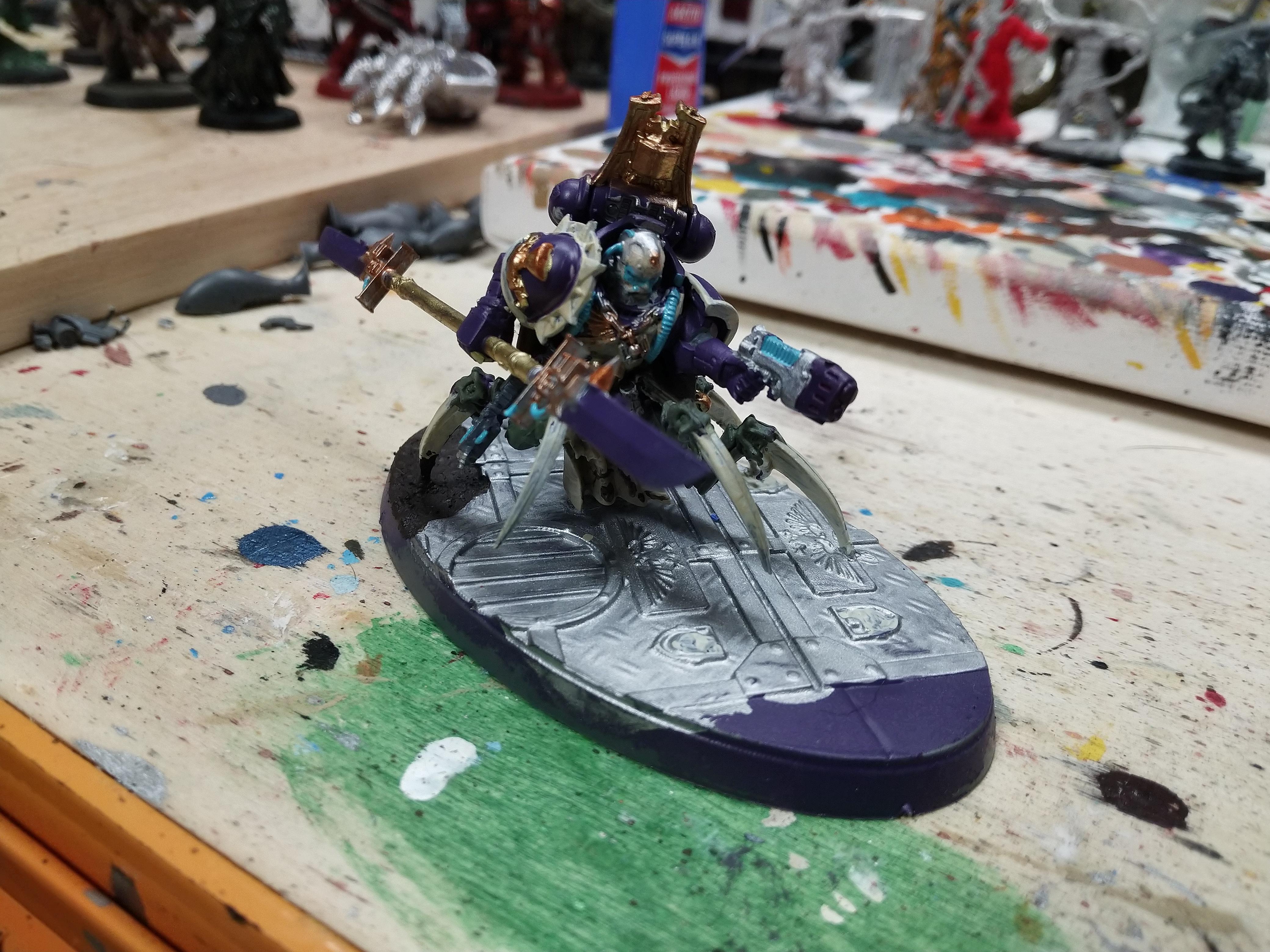 WIP Sarpedon chapter master of the Soul Drinkers (only recently started