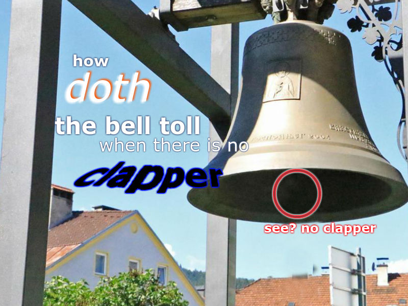 the bell doth not toll? r/surrealmemes