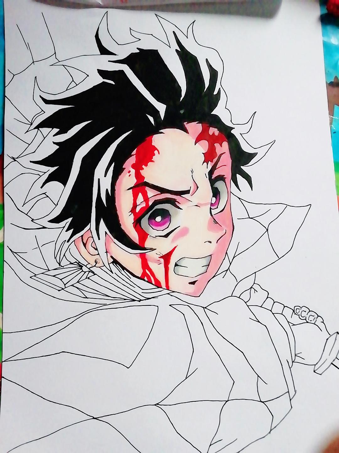 20 Images New Tanjiro Drawing