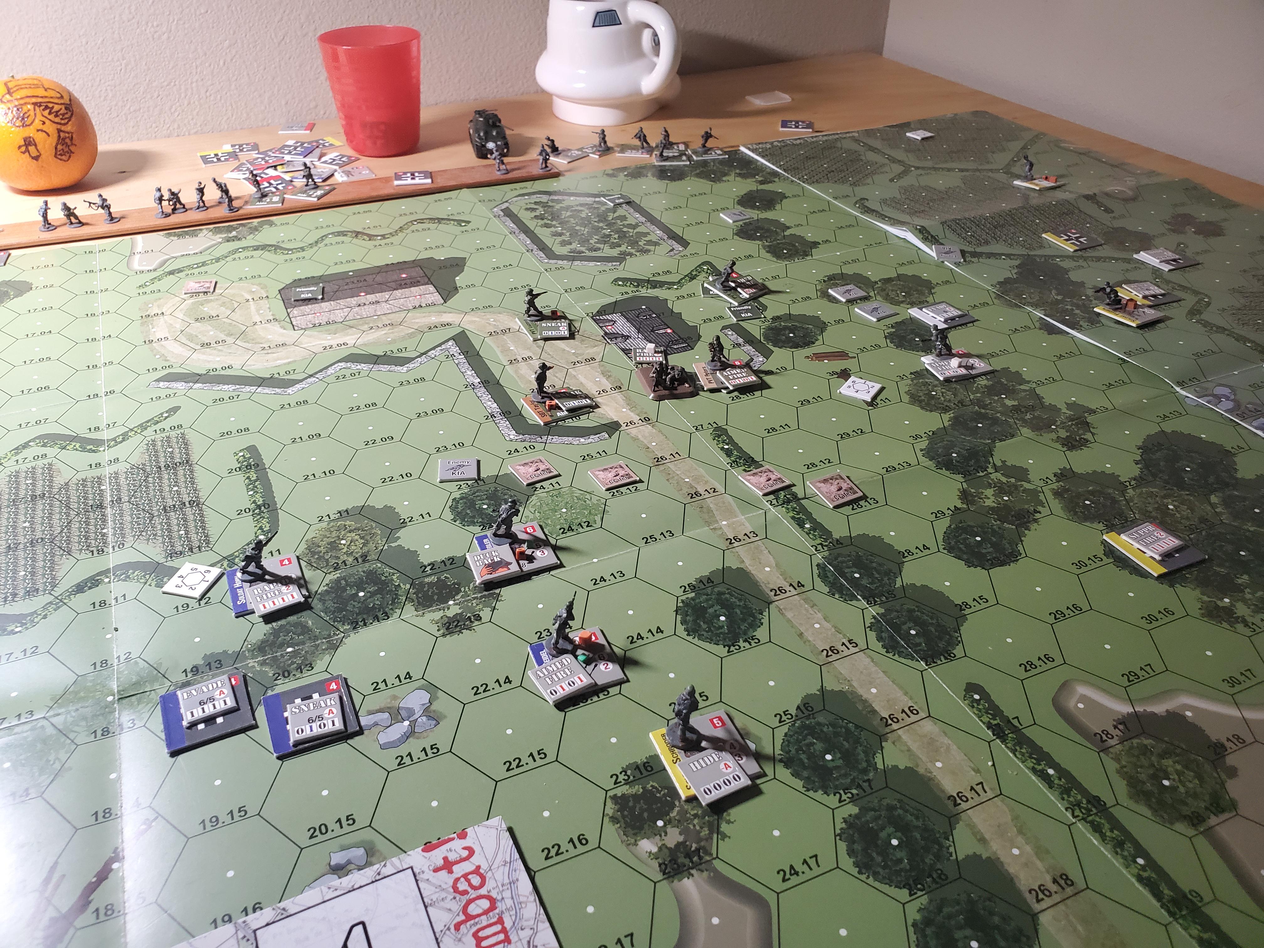 The beginning of the end... Games Combat!) r/hexandcounter