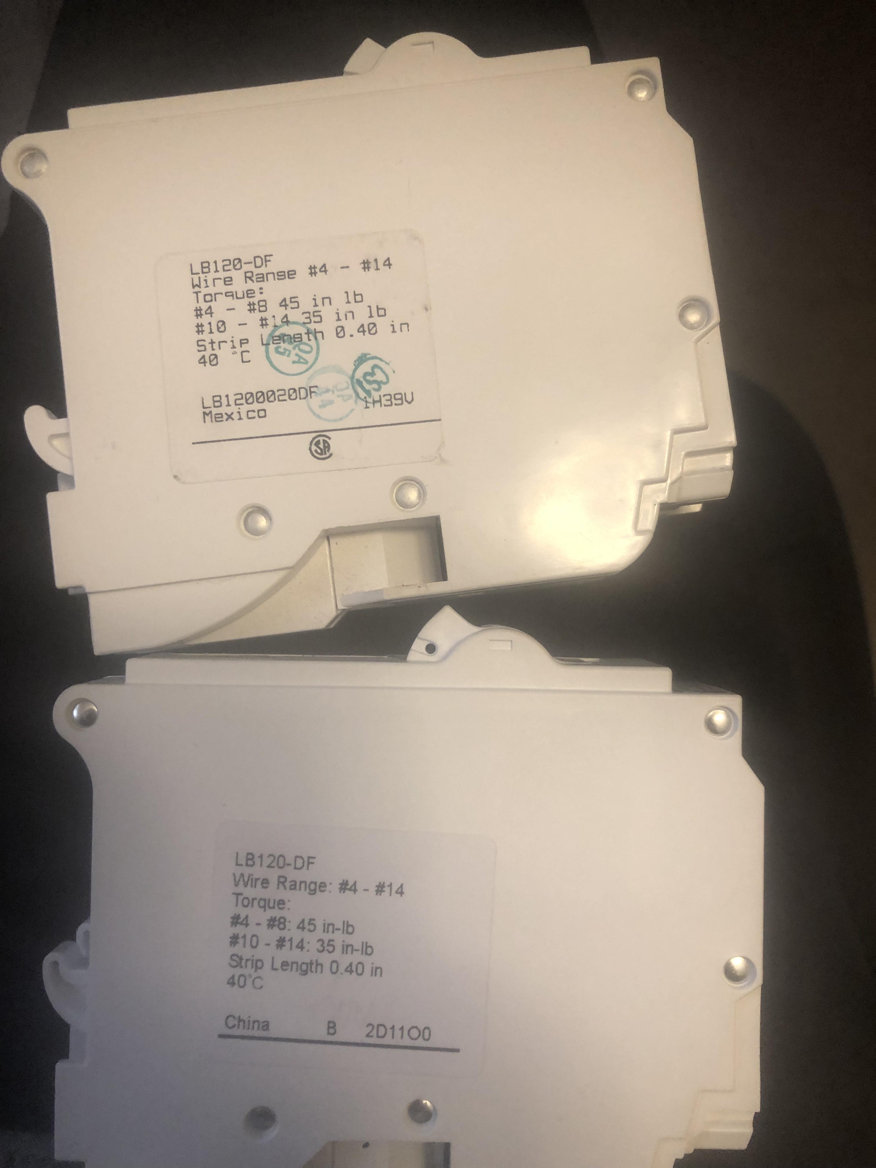 So Leviton moved production of hydraulic breakers to China. The Chinese