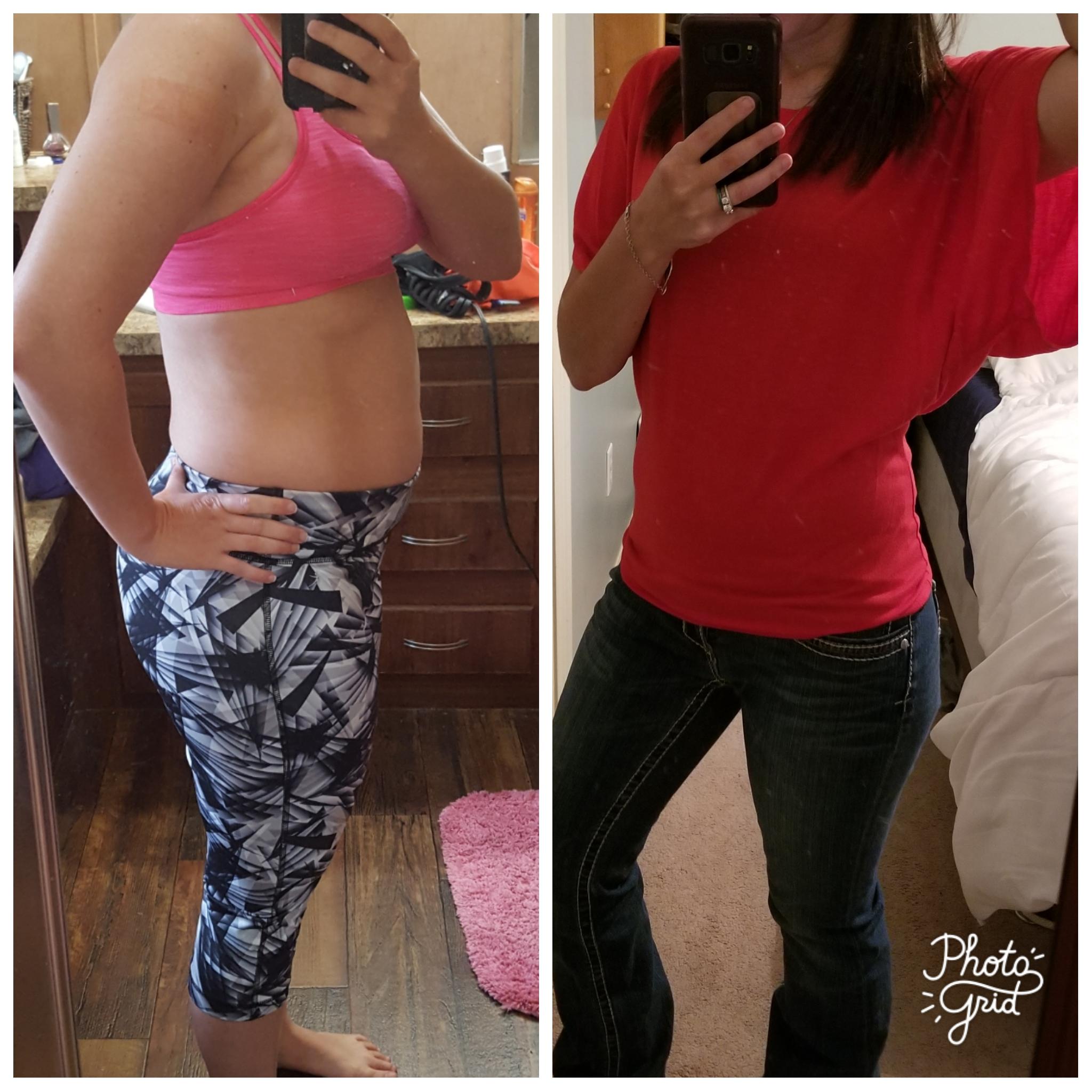 F/33/5'2" [156 lbs > 130 lbs = 26 lbs] (12 months) Happiness looking