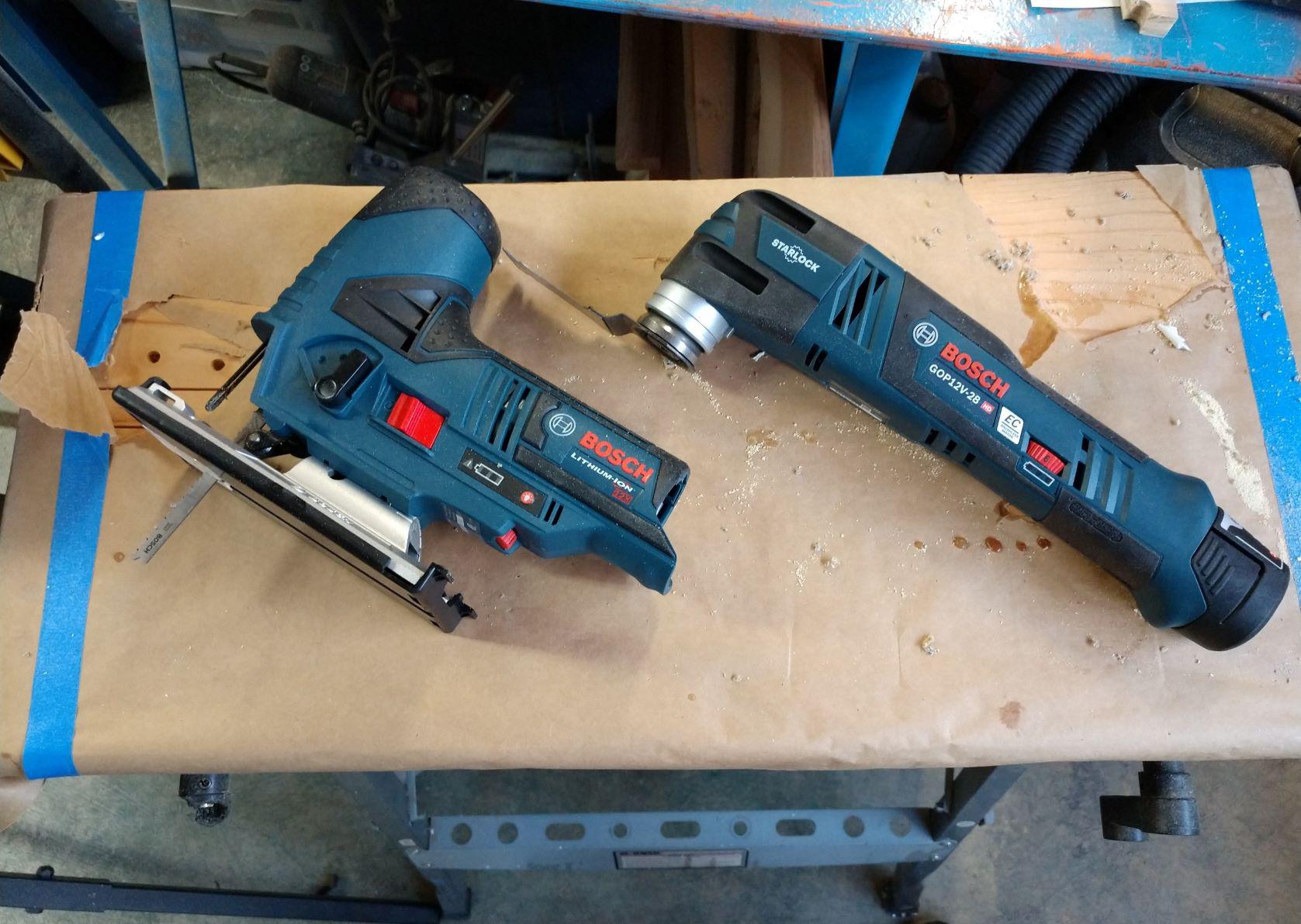 New Tools Thursday! Bosch 12V Jigsaw and OMT r/Tools