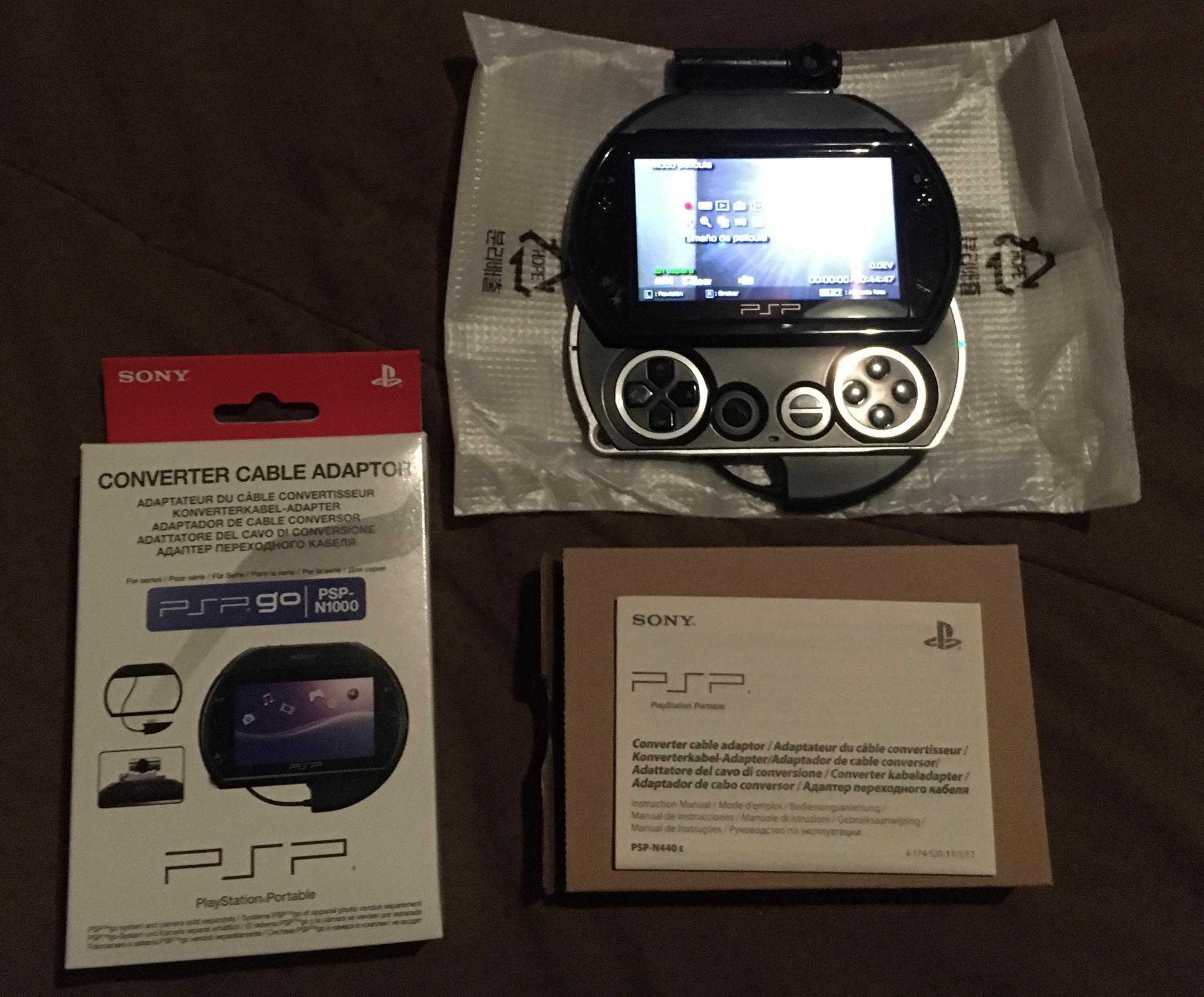 PSPN440 finally arrived! This rare accesory really works. Now my PSP