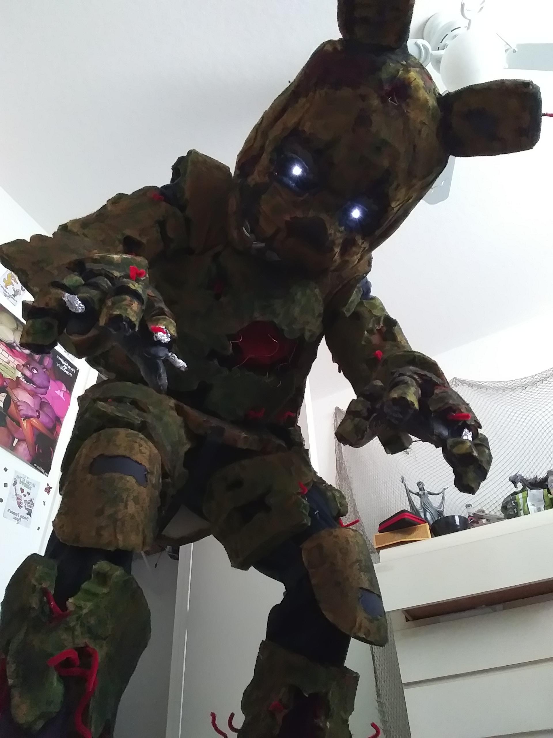 [Halloween] Springtrap from Five Nights at Freddys 3. Hope you all like