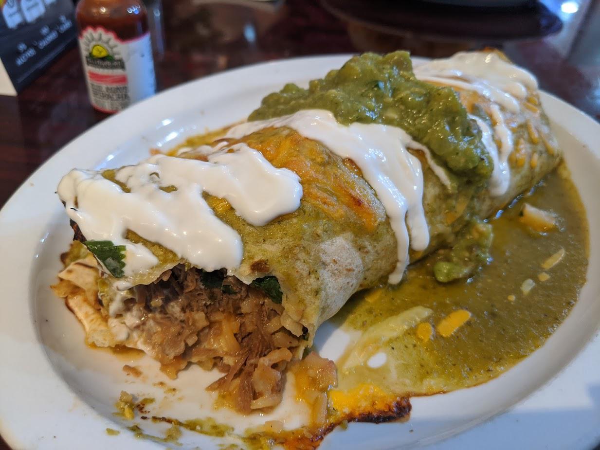 Huge "Mi Burrito" at Mi Burrito Mexican Grill in Cerritos, CA. r/OCfood