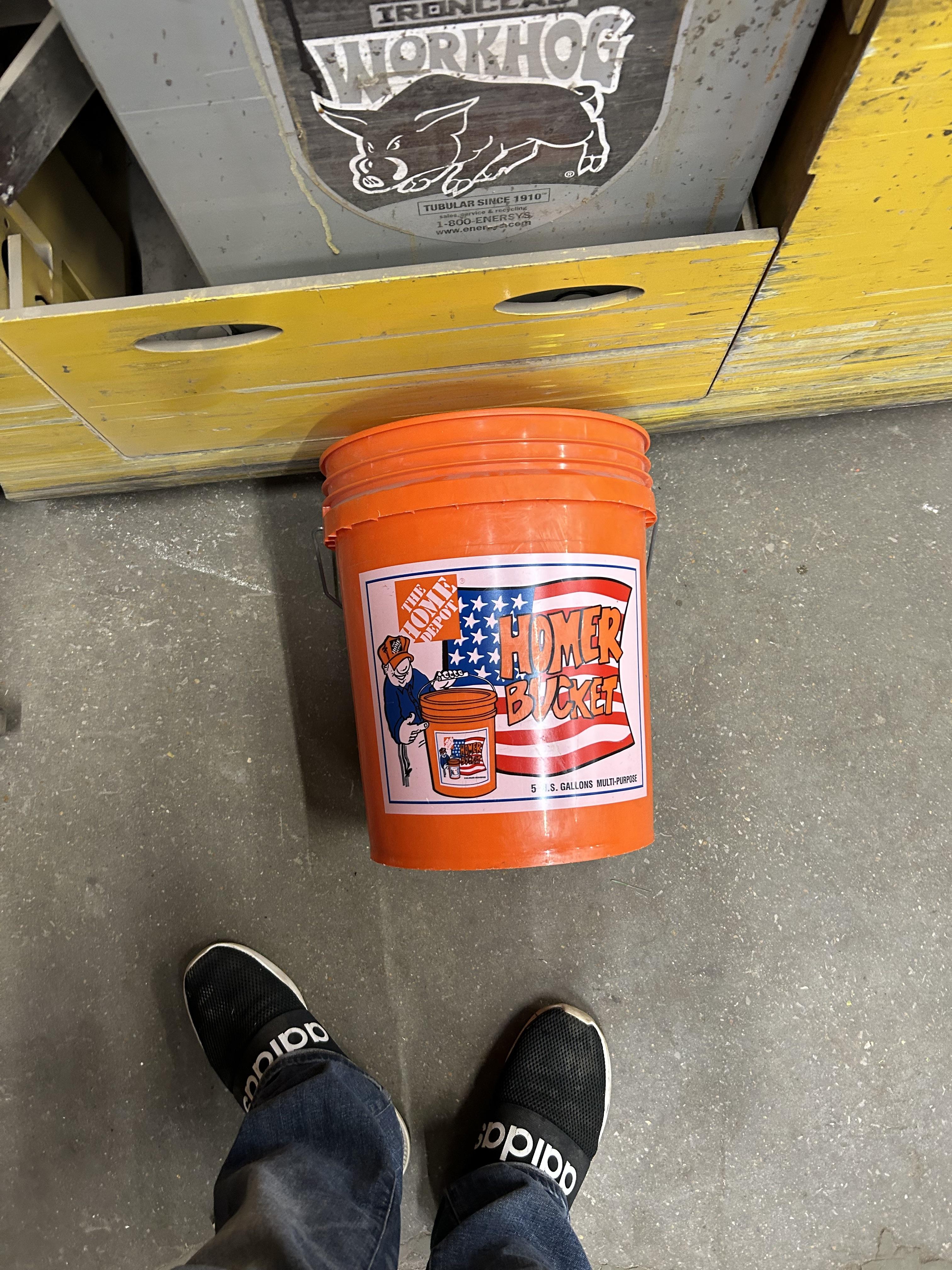 Who remembers these Homer buckets r/HomeDepot