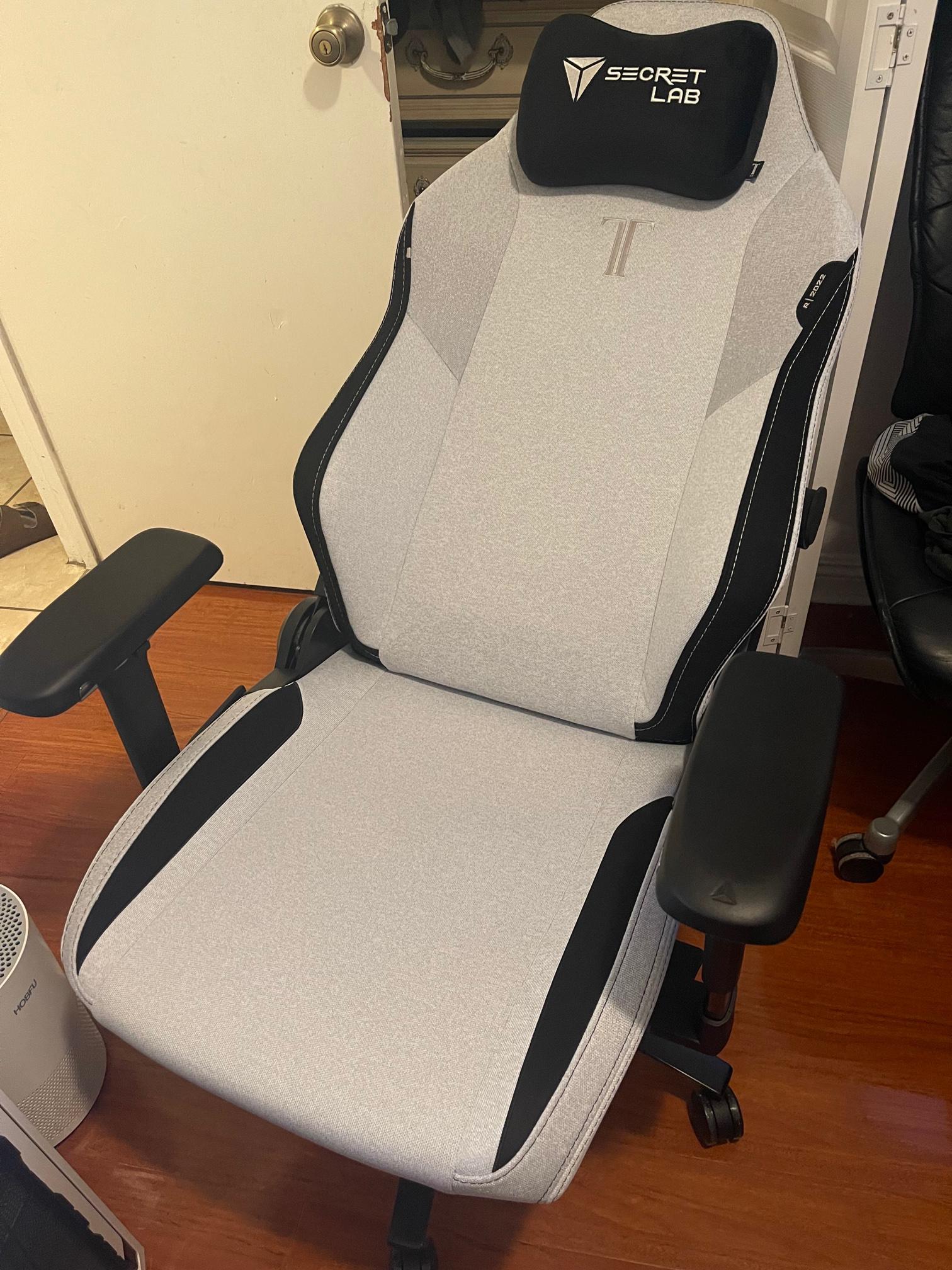 My Secretlab TITAN Evo 2022 SoftWeave™ Plus Fabric Arctic White r