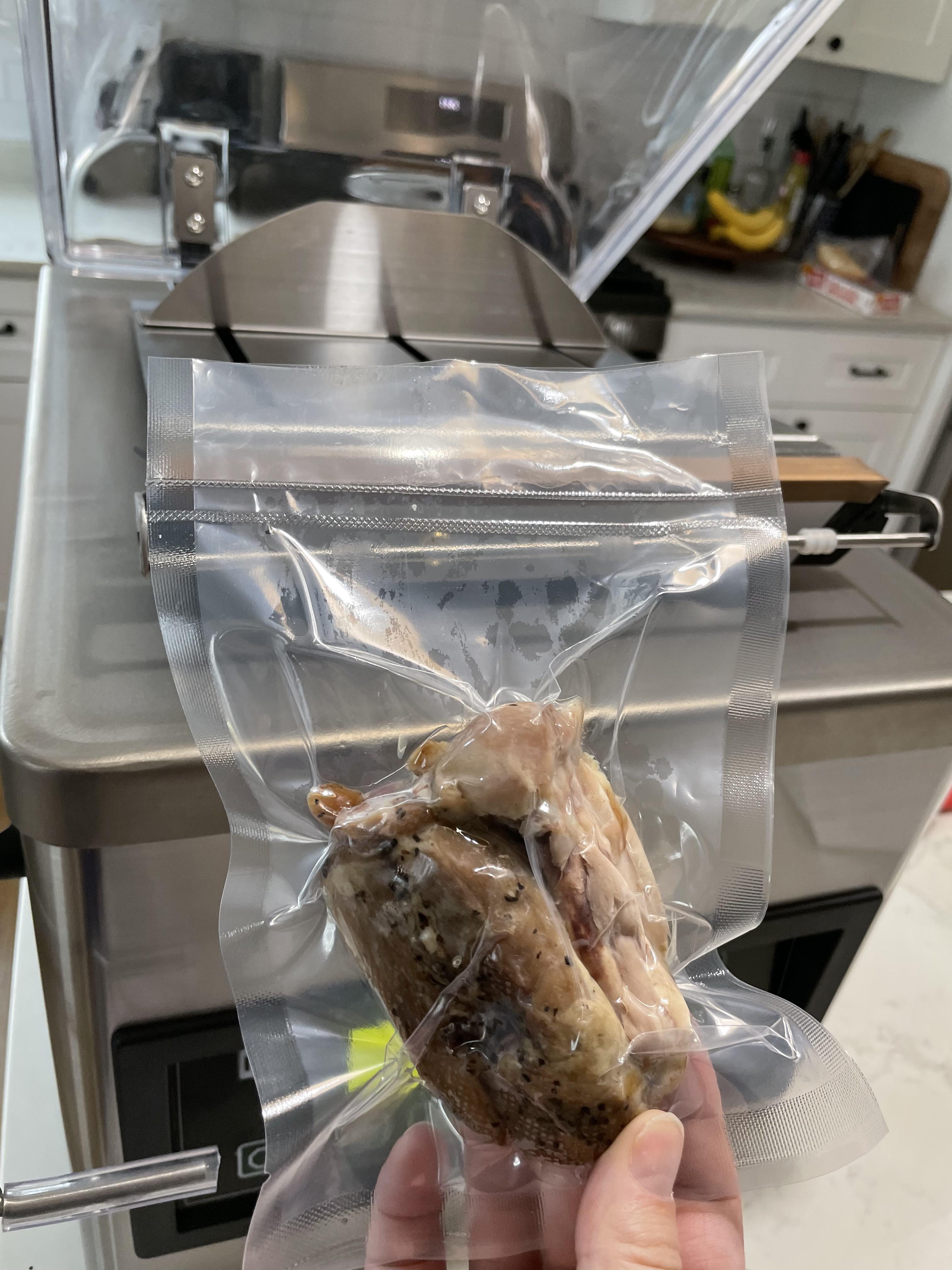 Upgraded to Chamber Vacuum sealer. Game changer 600 Costco r/sousvide