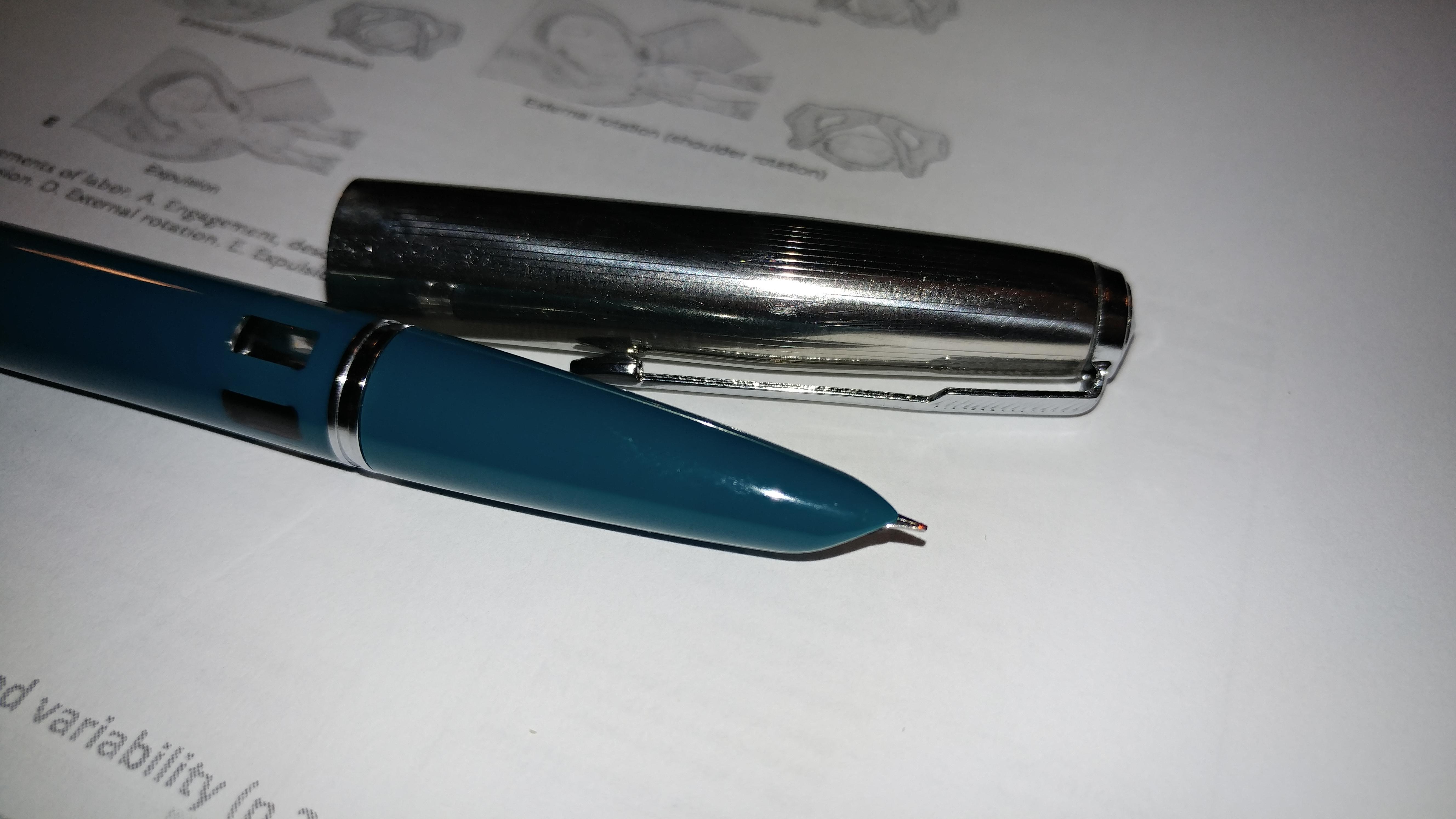 Hooded nib and a slip cap pens r/fountainpens