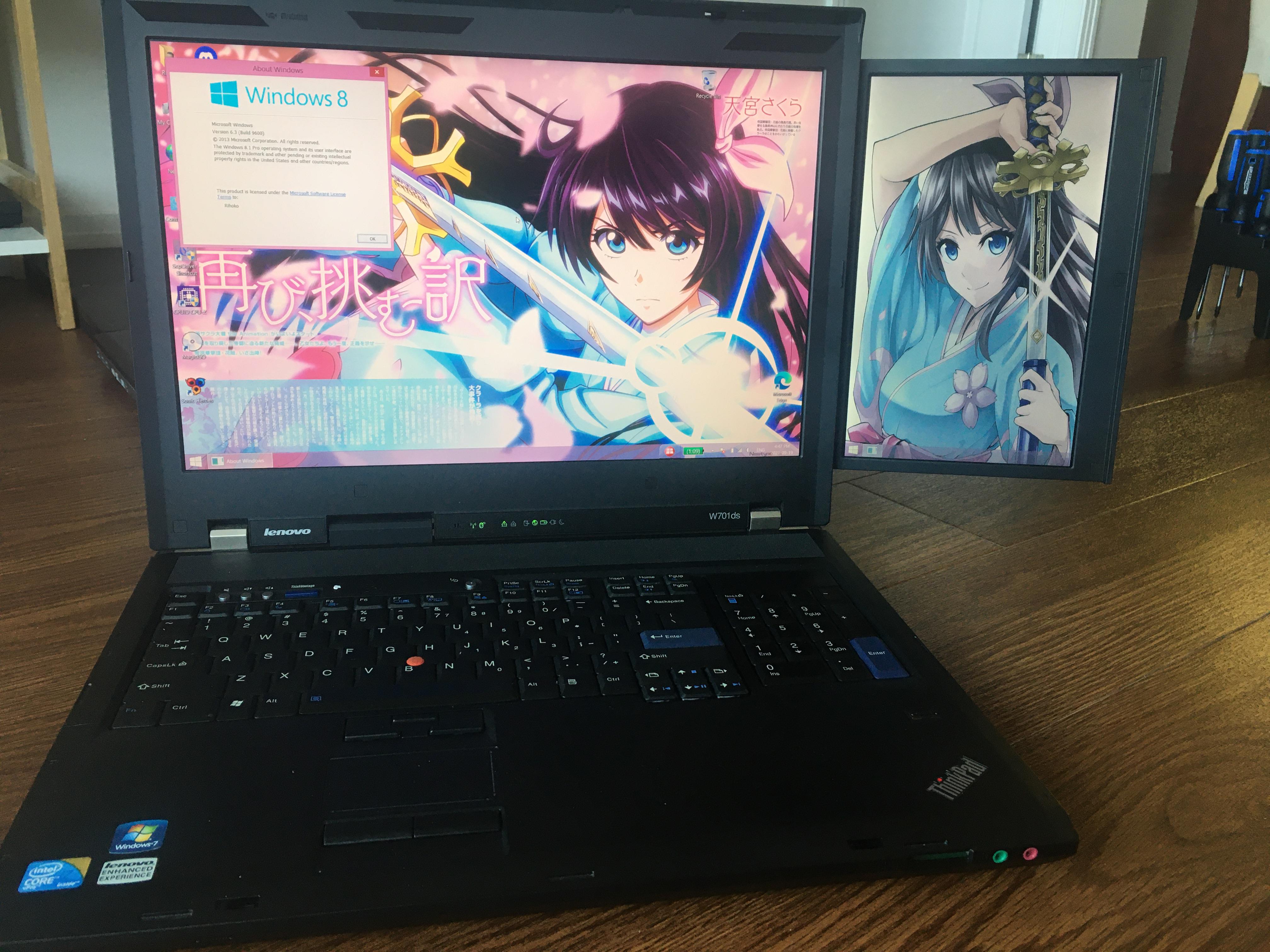 The Elusive Thinkpad W701DS : r/thinkpad